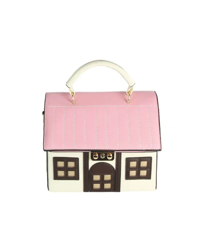 Pink Cottage Crossbody Bag sold by Unique Vintage