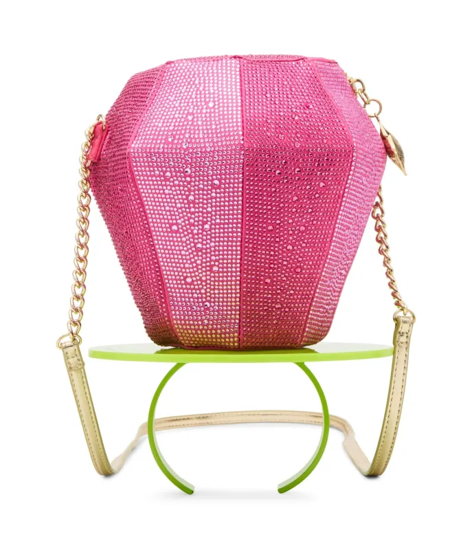 Betsey Johnson Put A Ring On It Crossbody Bag sold by Unique Vintage