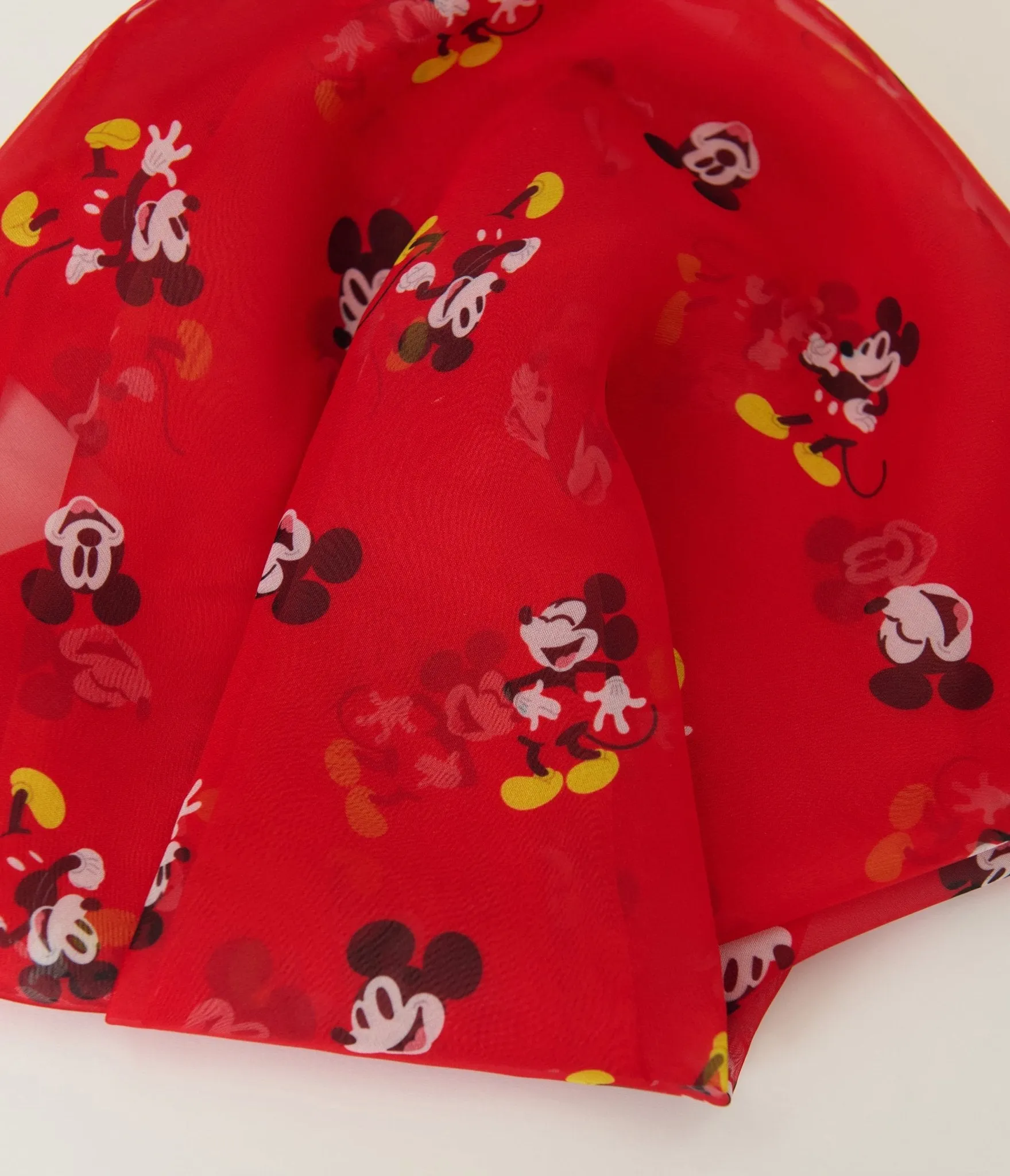Disney Mickey & Friends Collection by Unique Vintage Red Mickey Hair Scarf sold by Unique Vintage product image thumbnail 2