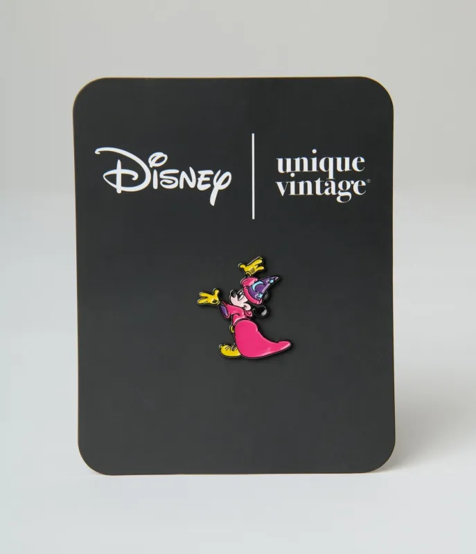 Disney Fantasia Collection by Unique Vintage Sorcerers Apprentice Enamel Pin sold by Unique Vintage