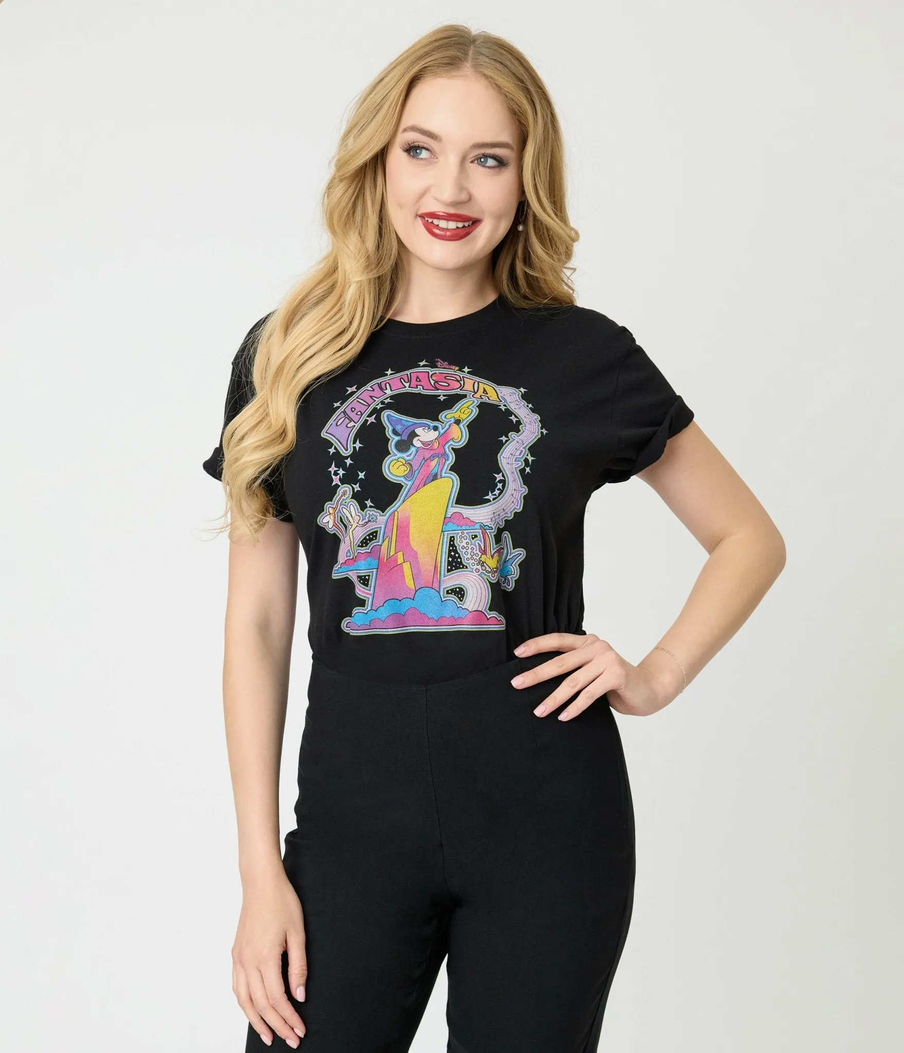 Disney Fantasia Collection by Unique Vintage Sorcerers Apprentice Unisex Graphic Tee sold by Unique Vintage