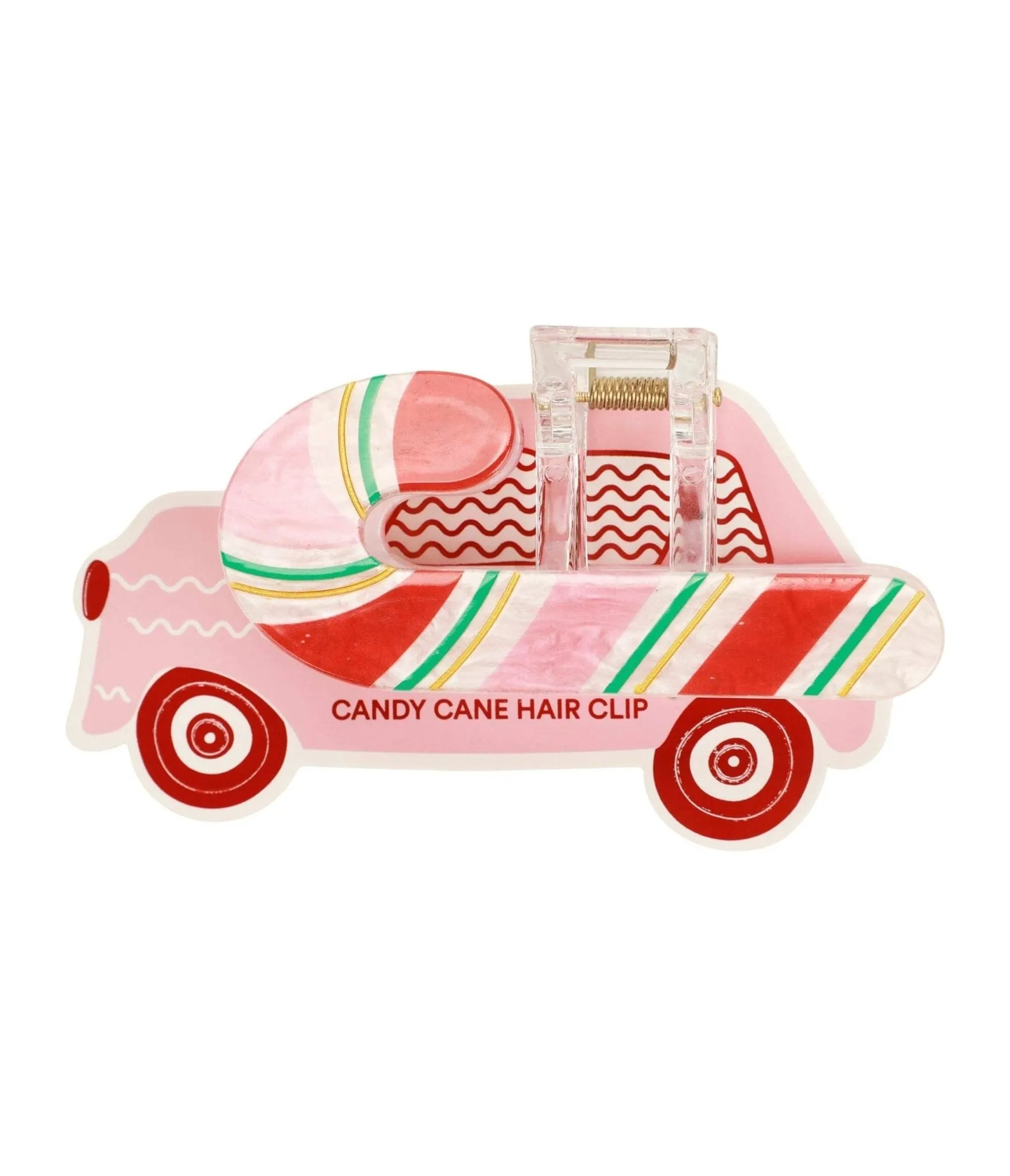 Candy Cane Hair Clip sold by Unique Vintage product image thumbnail 3