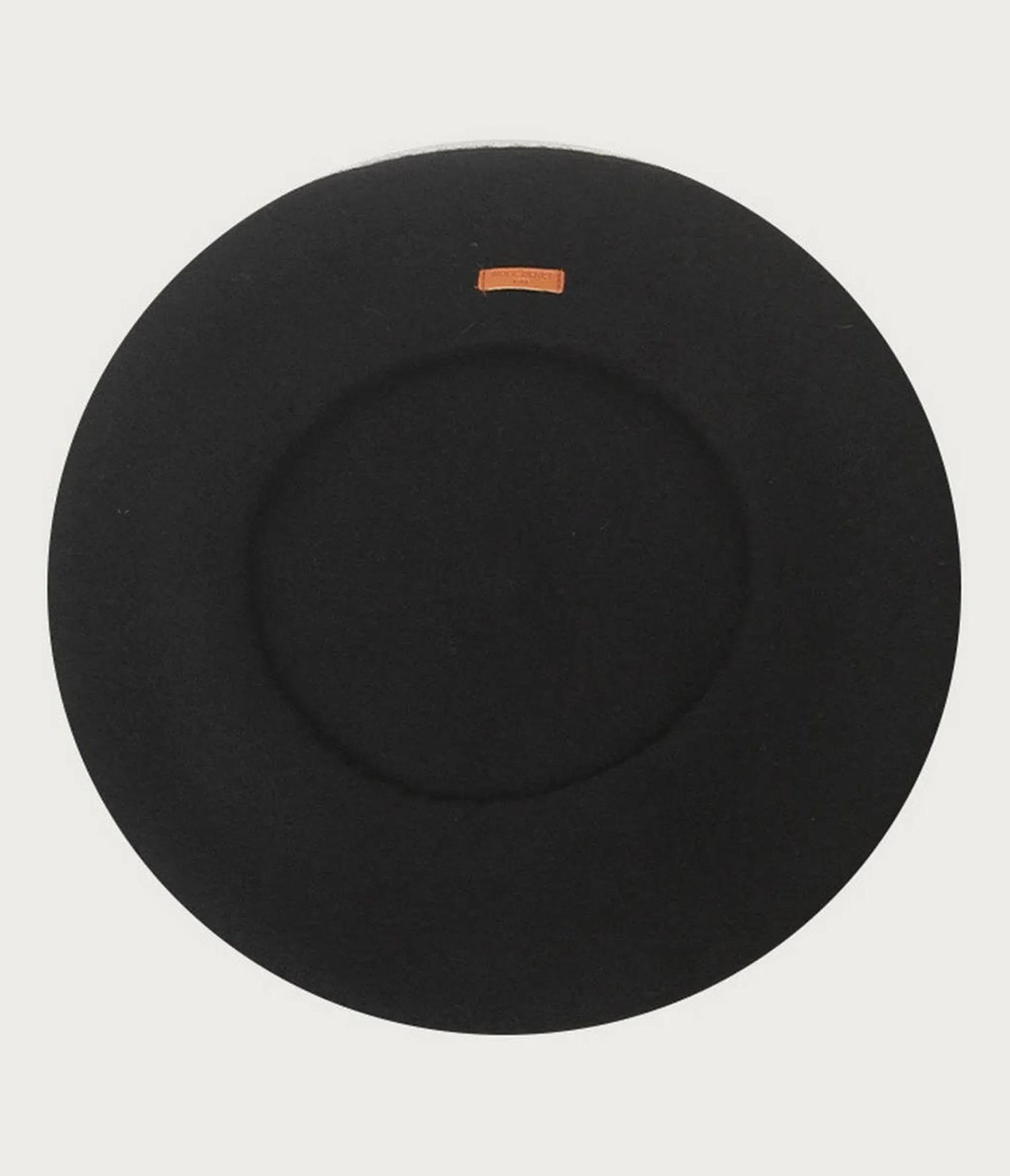 Black Wool Vintage Beret sold by Unique Vintage