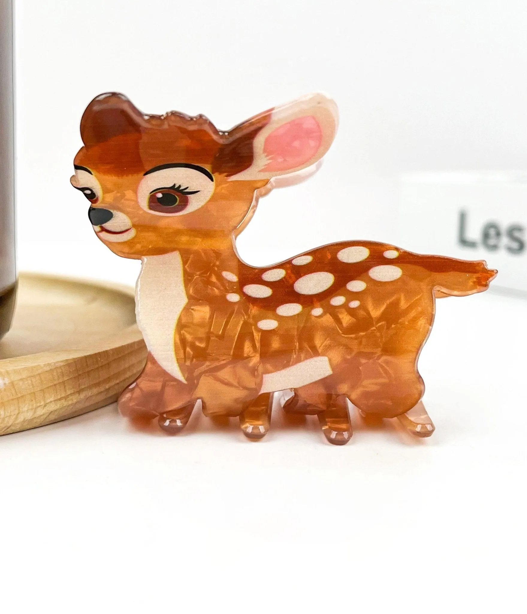 Cute Reindeer Hair Claw Clip sold by Unique Vintage product image thumbnail 4