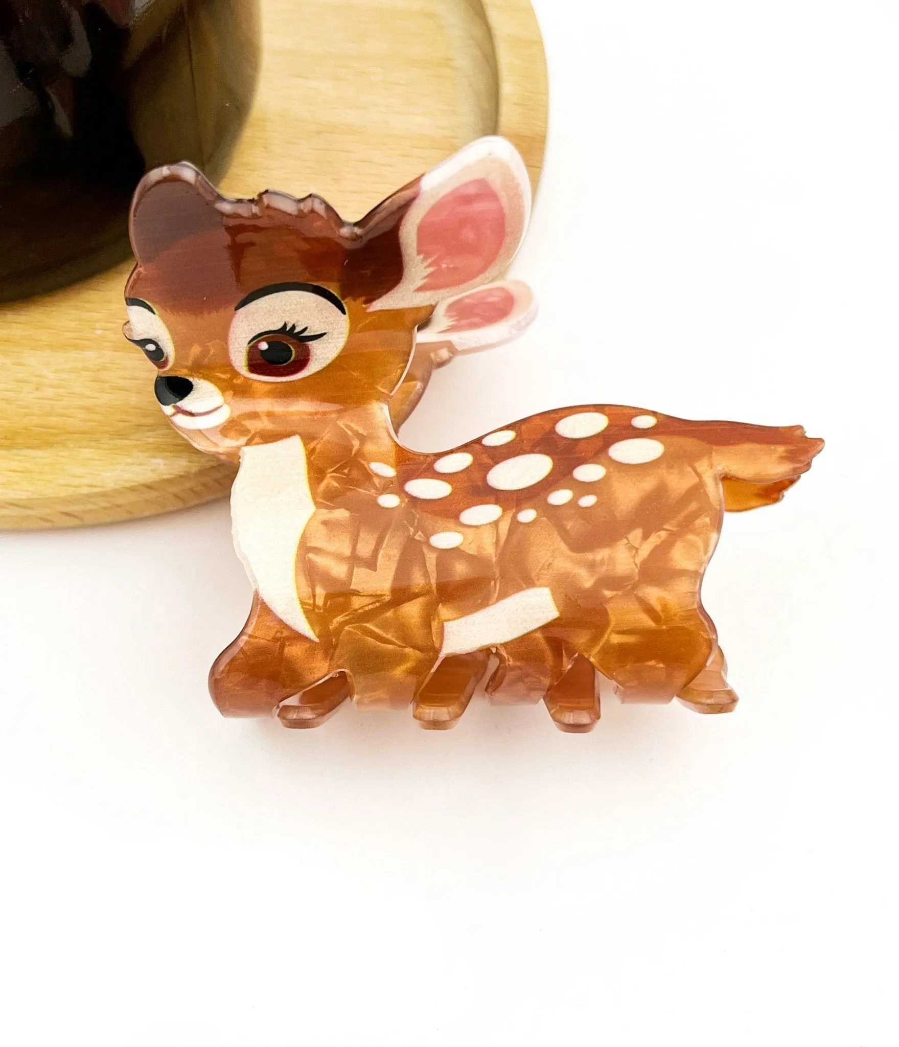 Cute Reindeer Hair Claw Clip sold by Unique Vintage product image thumbnail 2