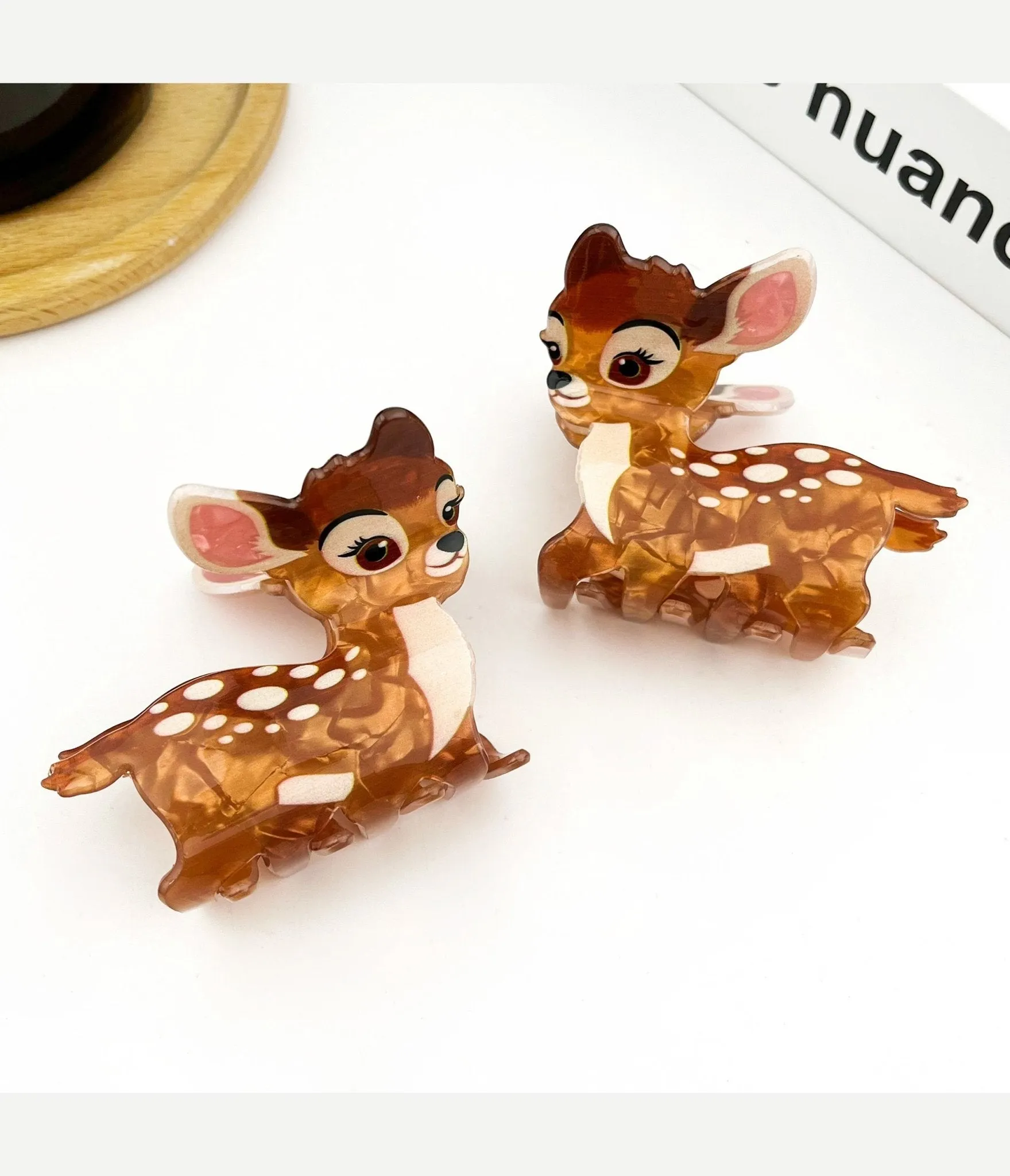 Cute Reindeer Hair Claw Clip sold by Unique Vintage product image thumbnail 5