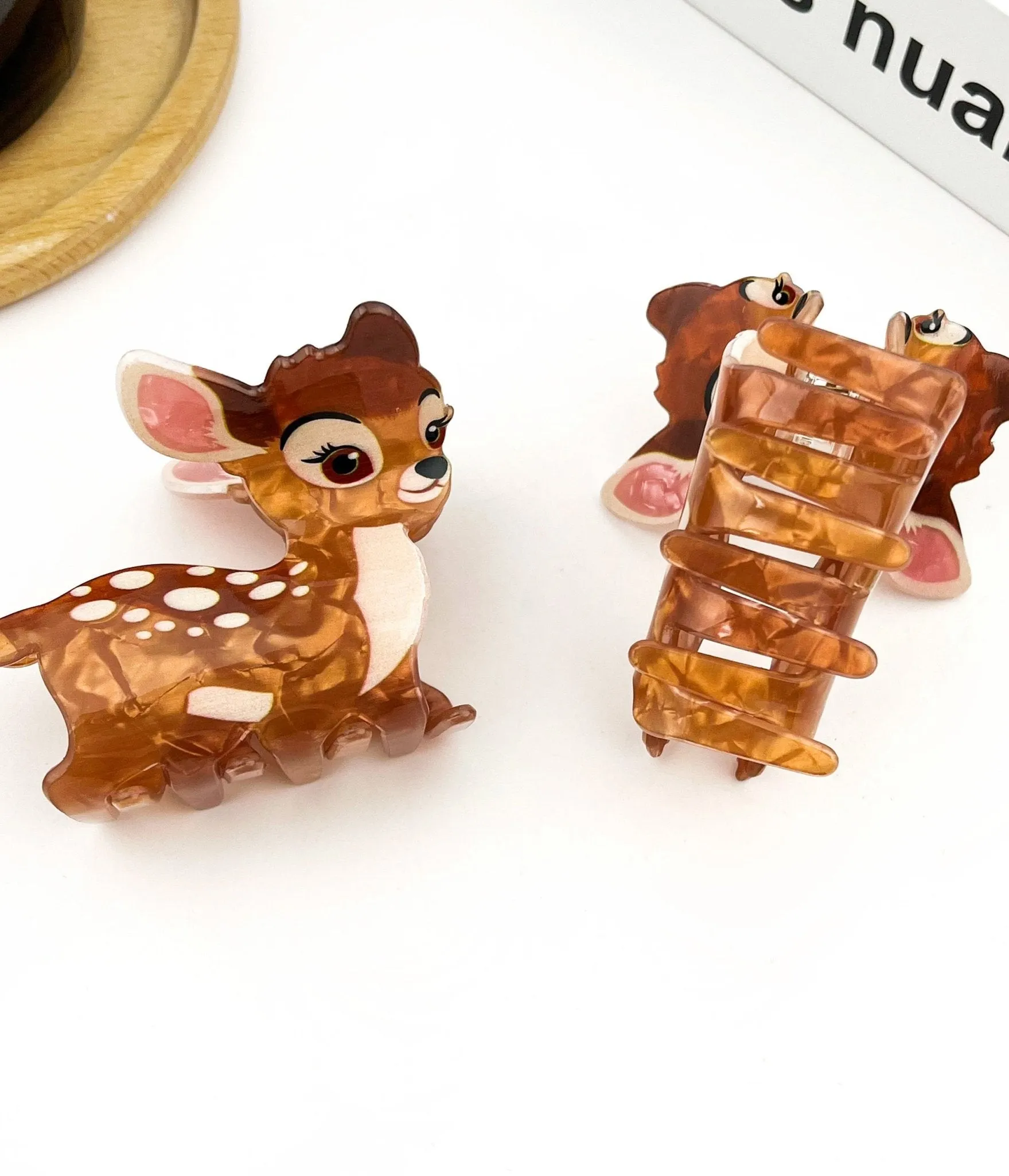 Cute Reindeer Hair Claw Clip sold by Unique Vintage product image thumbnail 3