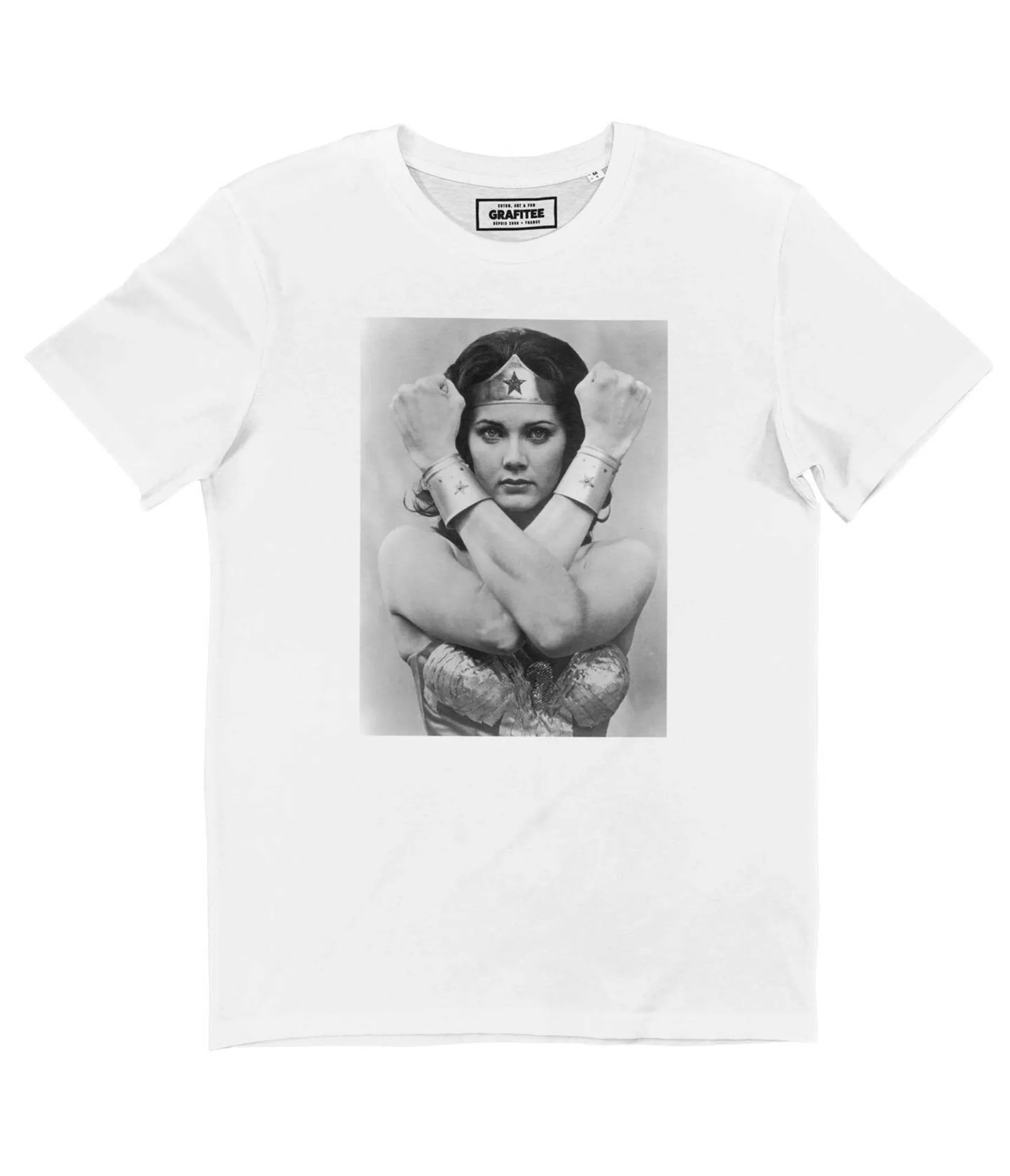 Linda Carter Wonder Woman Unisex Graphic Tee sold by Unique Vintage