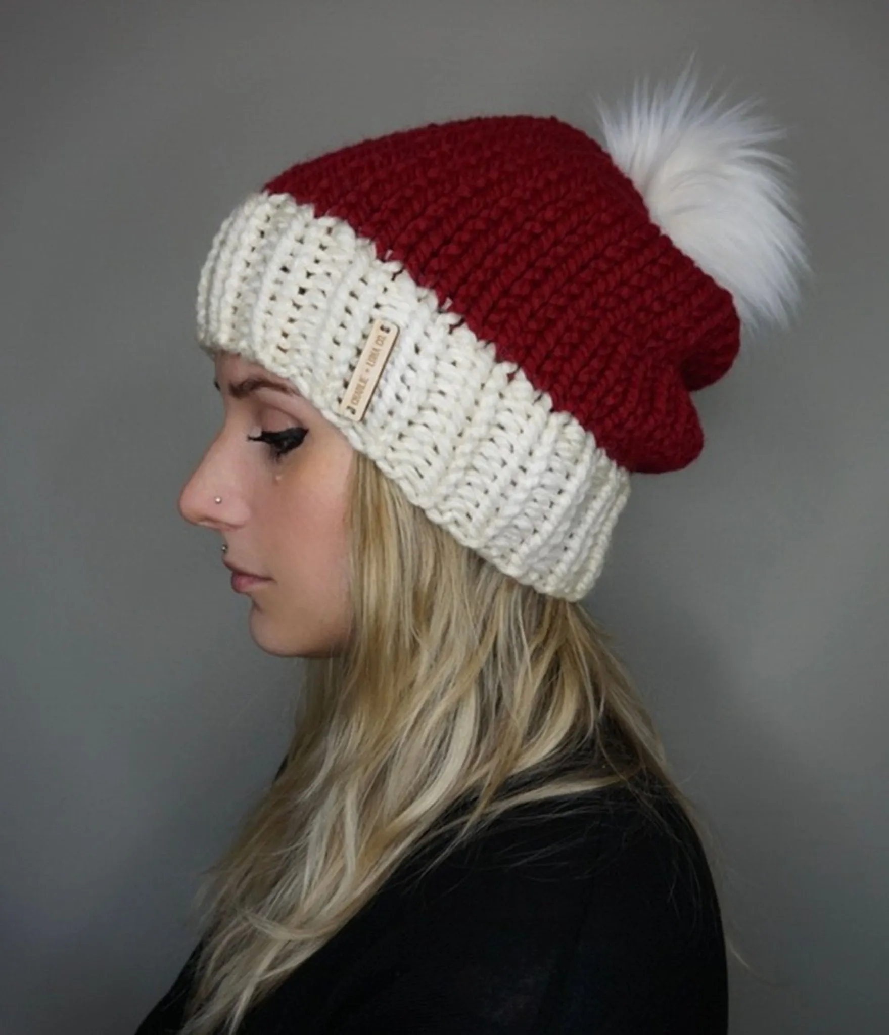 The Santa Beanie sold by Unique Vintage product image thumbnail 2