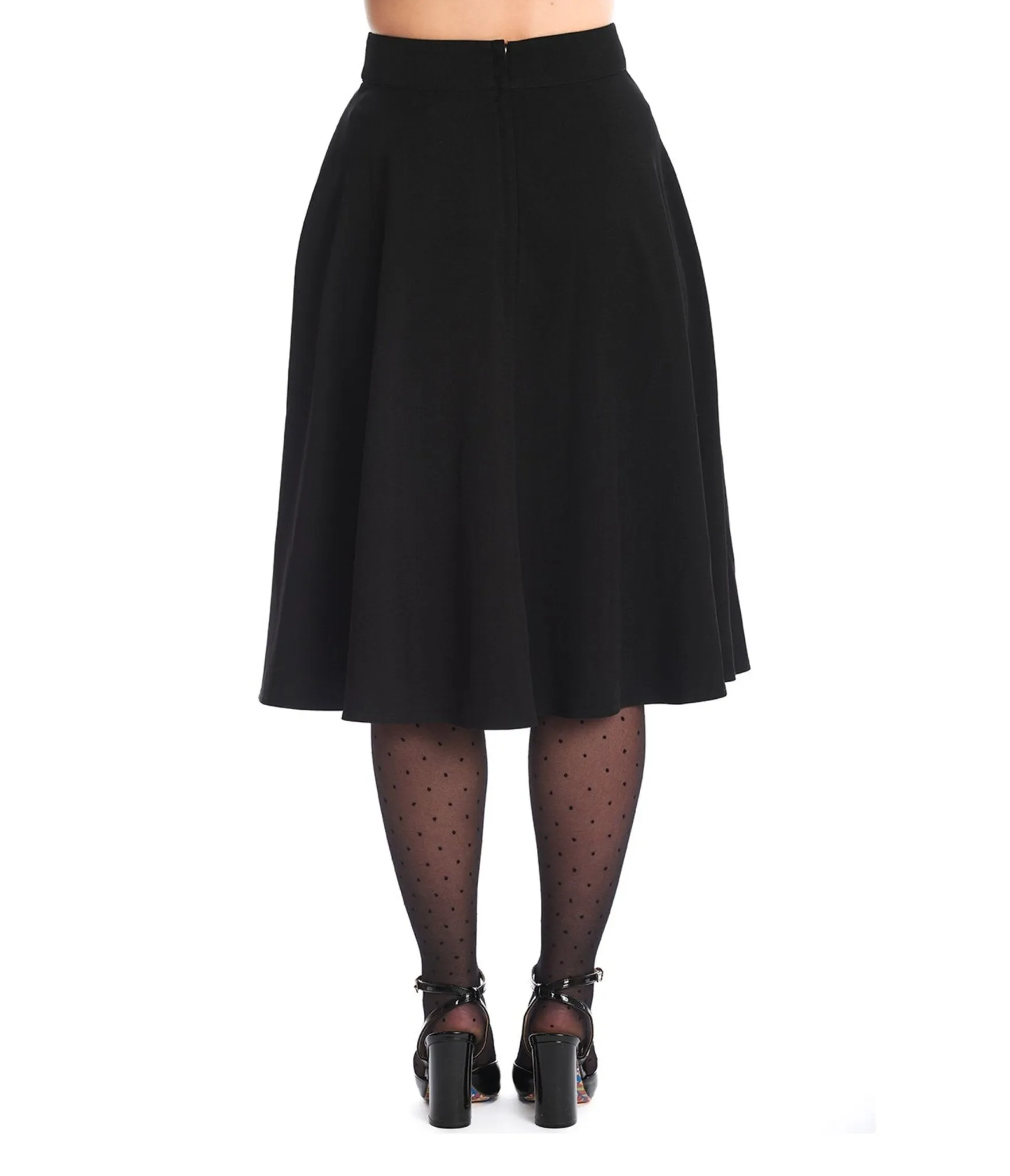 Royal Monk Black Book Club Swing Skirt sold by Unique Vintage product image thumbnail 4