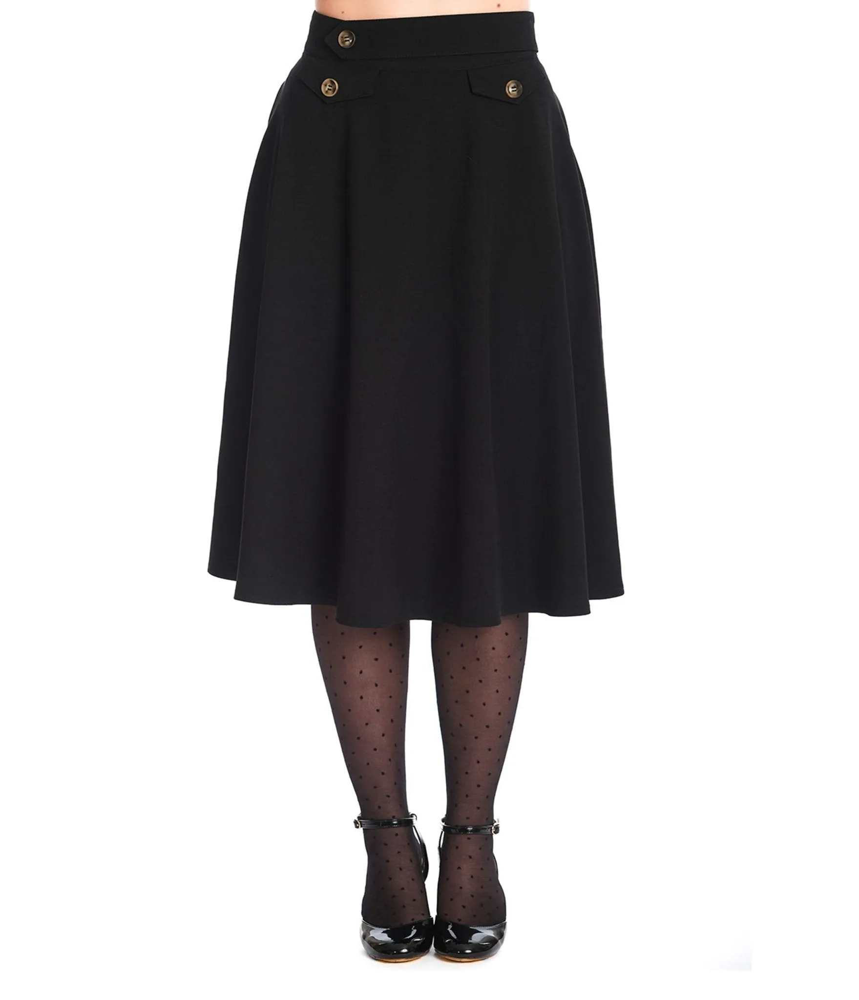 Royal Monk Black Book Club Swing Skirt sold by Unique Vintage product image thumbnail 2