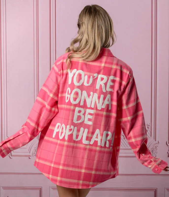 Cakeworthy Glinda Popular Flannel sold by Unique Vintage