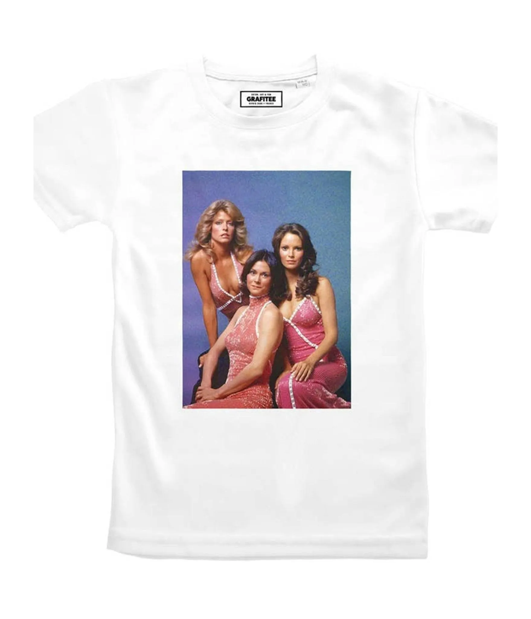 Charlie's Angels Unisex Graphic Tee sold by Unique Vintage product image thumbnail 2