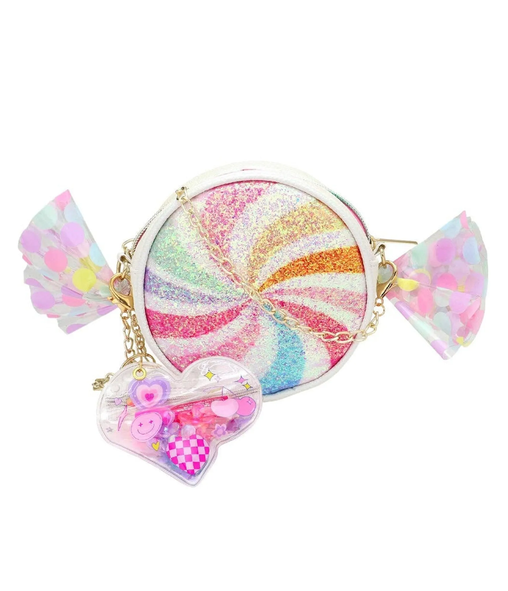 Rainbow Candy Crossbody Bag sold by Unique Vintage product image thumbnail 3