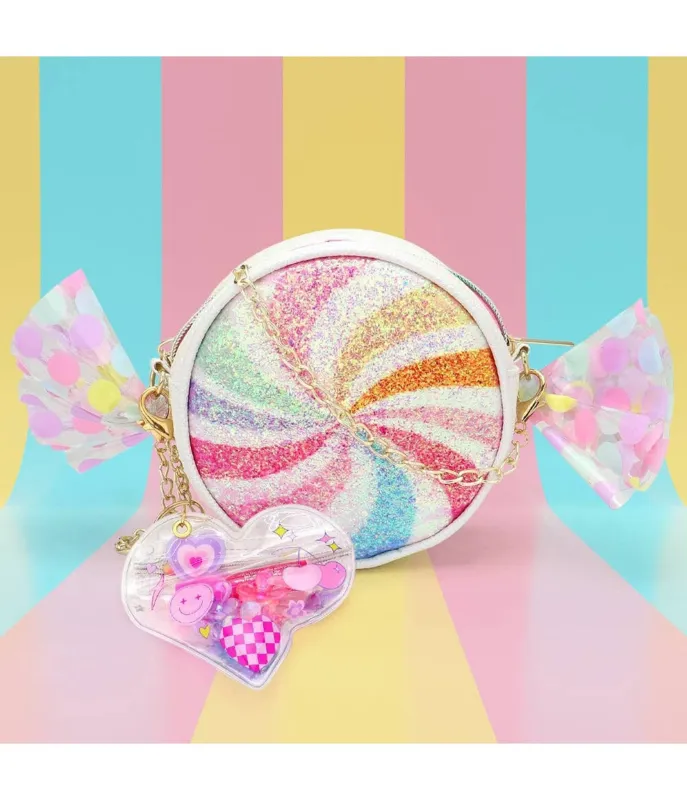 Rainbow Candy Crossbody Bag sold by Unique Vintage