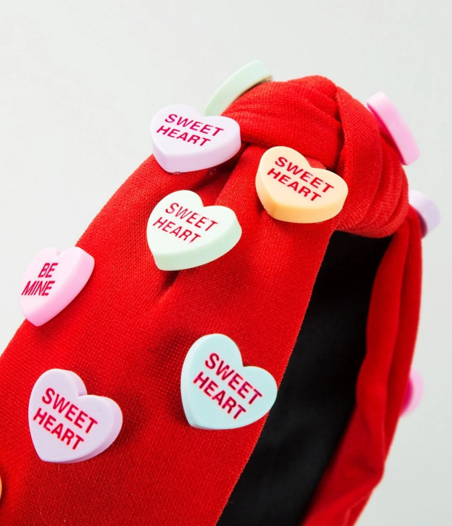 Red Candy Heart Headband sold by Unique Vintage product image thumbnail 2