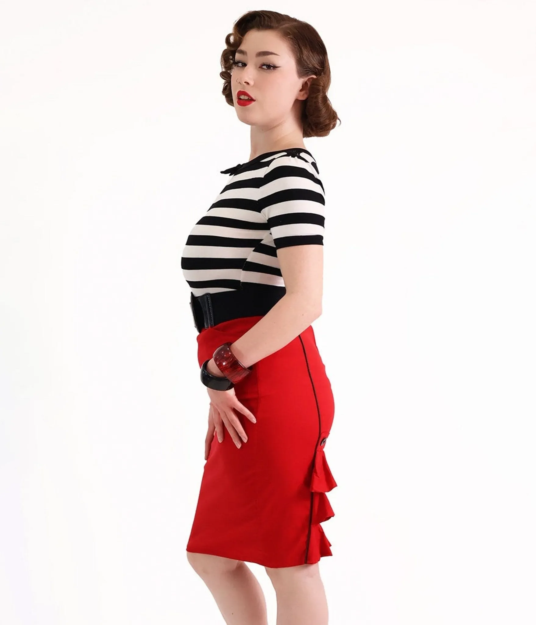 Bonsai Kitten Red Devil Doll Bustle Skirt sold by Unique Vintage product image thumbnail 4