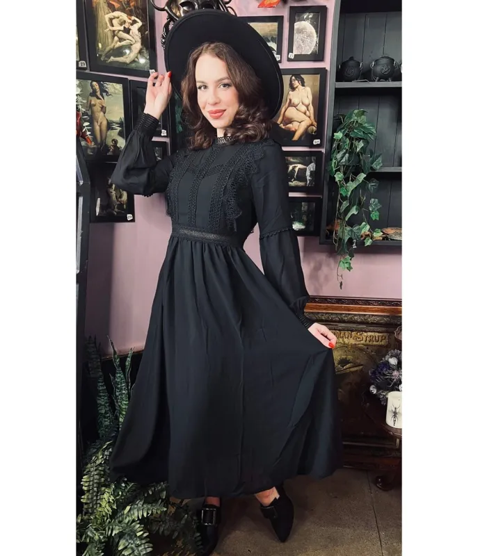 Witchwood Bags Black Agatha Witchy Dress sold by Unique Vintage