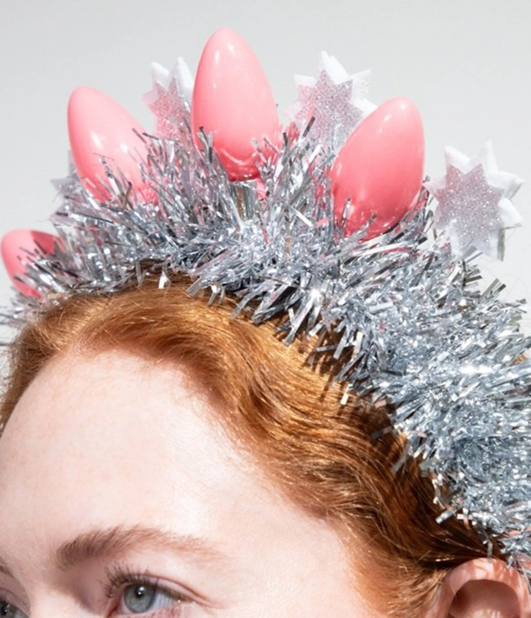 Tinsel Topper Novelty Headband sold by Unique Vintage product image thumbnail 2