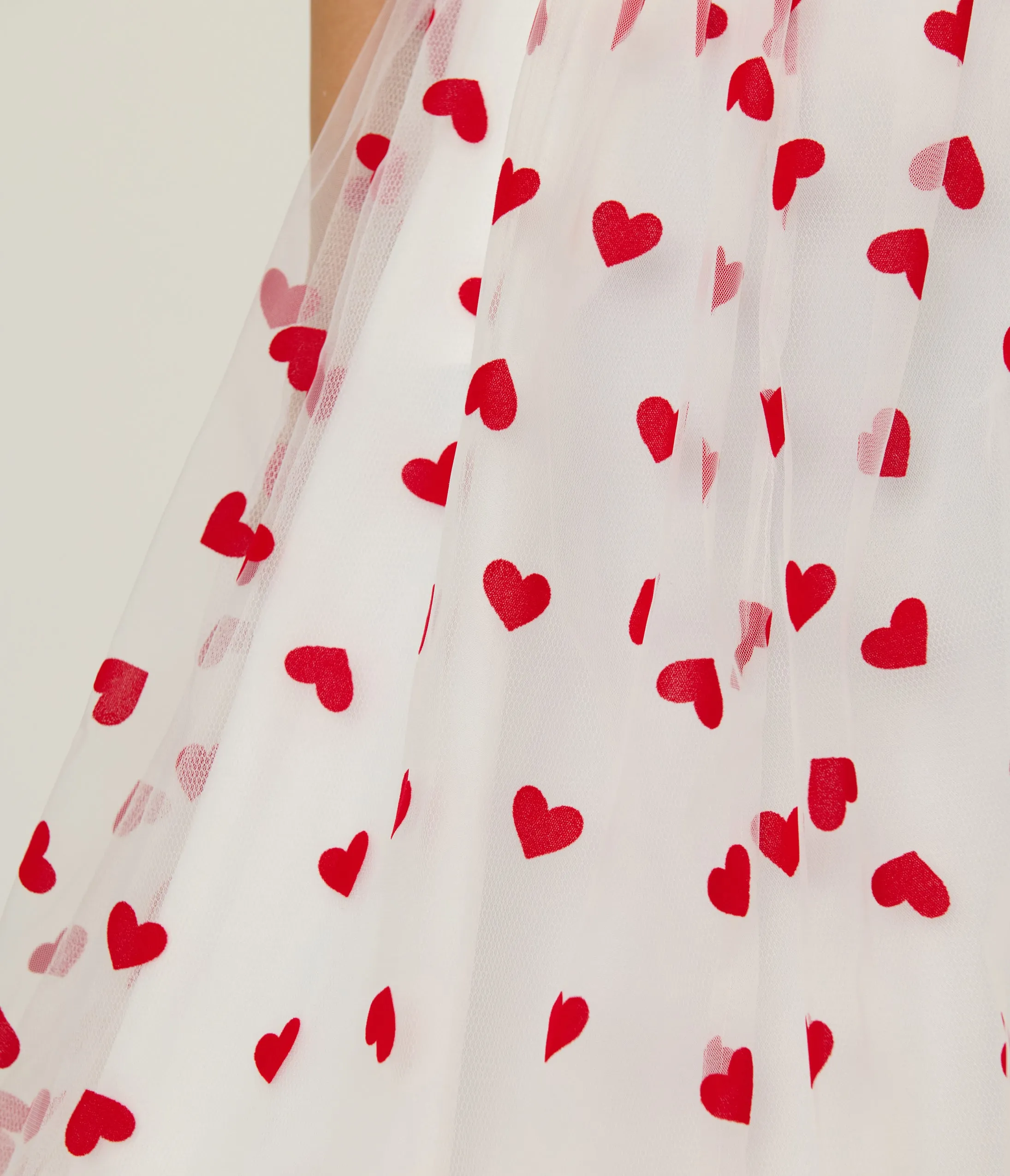 Barbie x Unique Vintage Red Hearts Loving You Swing Dress sold by Unique Vintage product image thumbnail 5