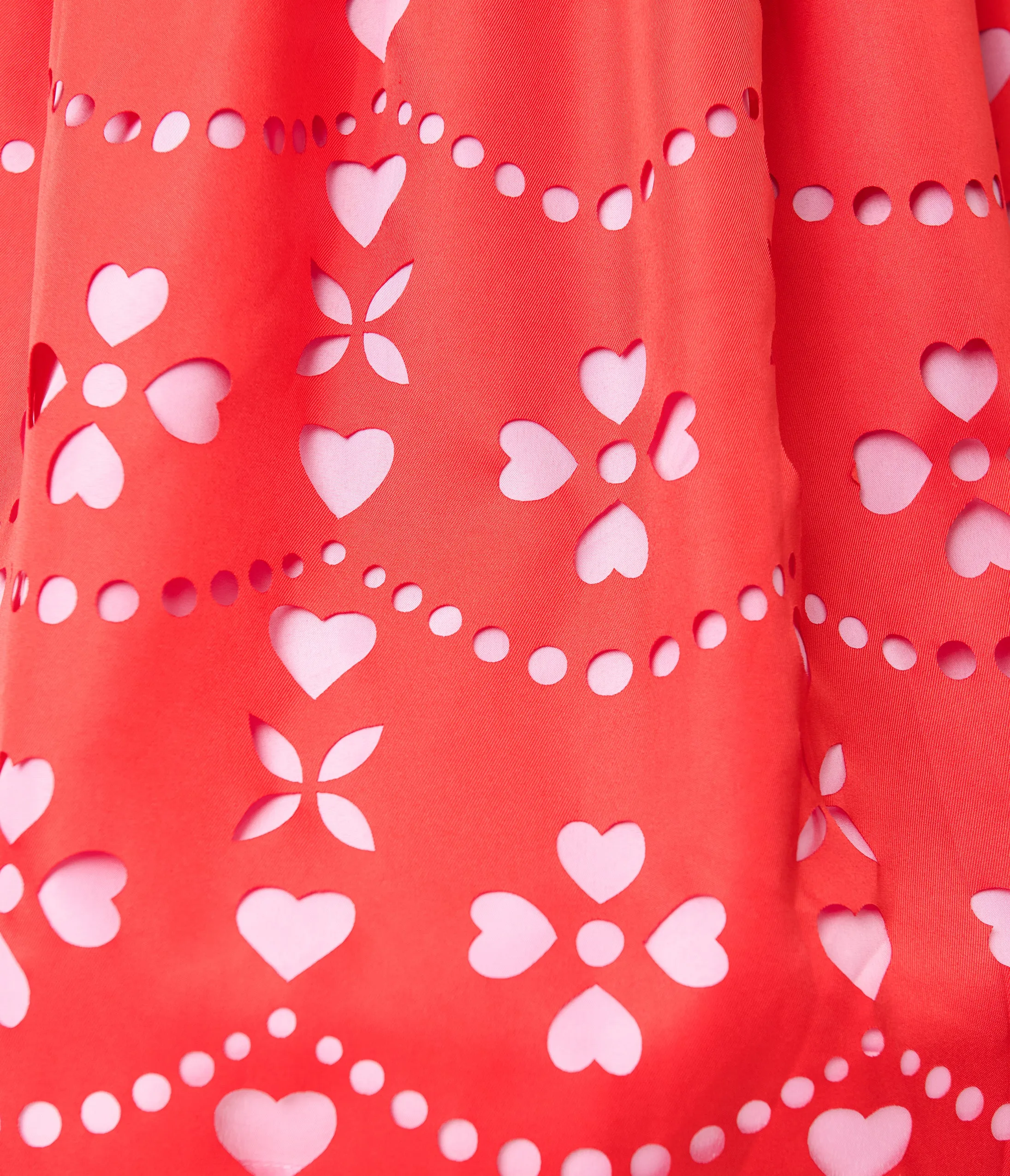 Unique Vintage Red & Pink Hearts Cutout Swing Dress sold by Unique Vintage product image thumbnail 5