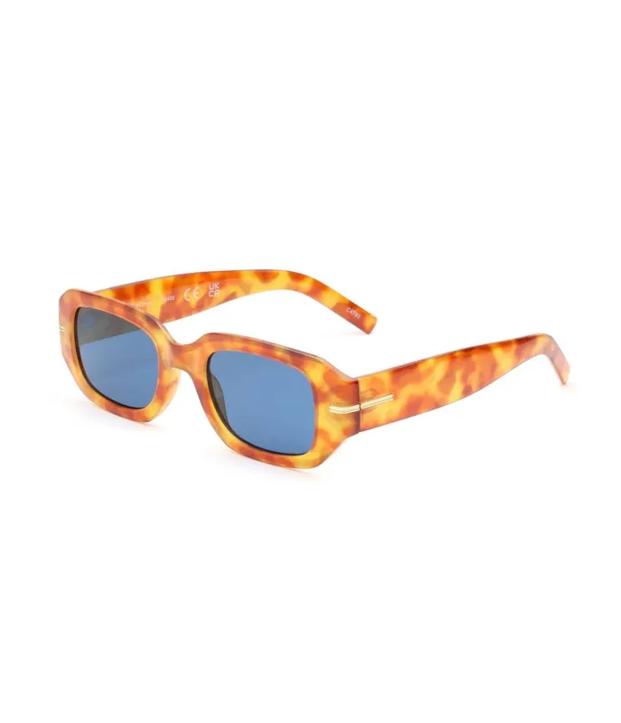 Tortoise Square Tinted Sunglasses sold by Unique Vintage