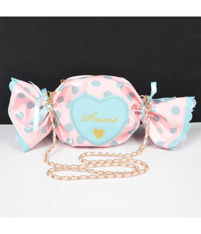 Blue Sweet Candy Handbag sold by Unique Vintage