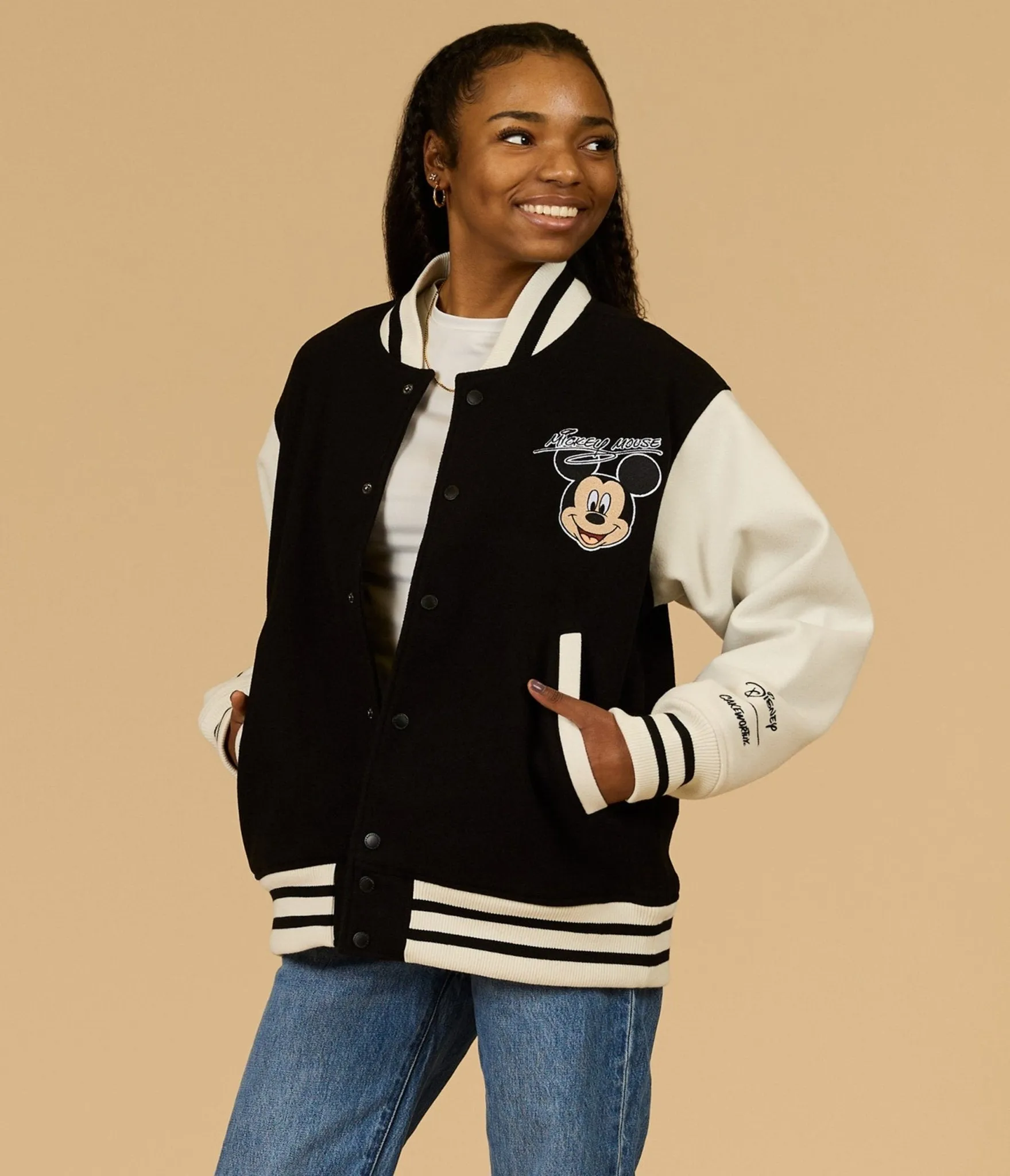 Cakeworthy Mickey & Friends Varsity Jacket sold by Unique Vintage product image thumbnail 3