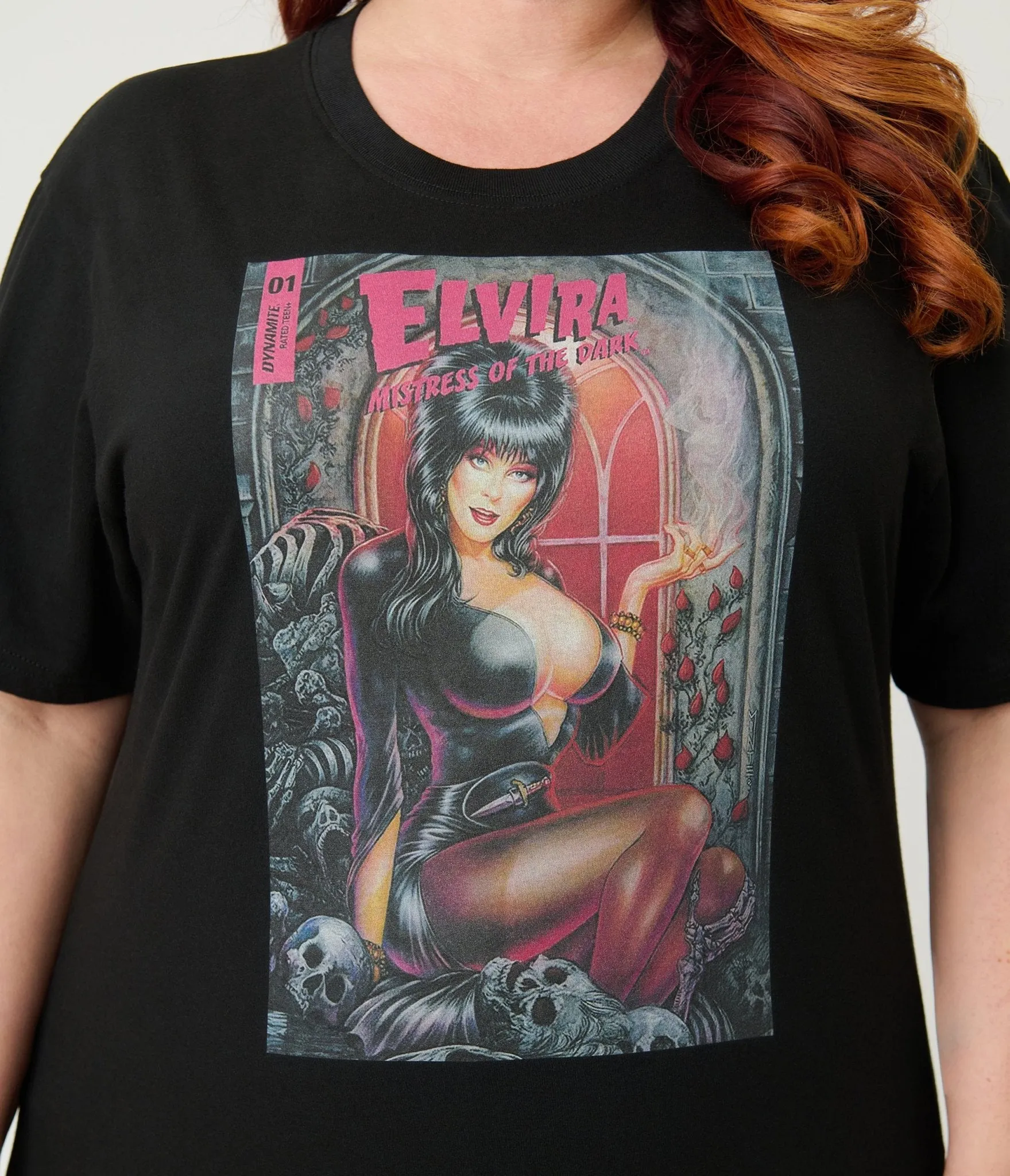 Elvira x Unique Vintage Elvira Comic Unisex Graphic Tee sold by Unique Vintage product image thumbnail 4