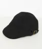 1930s Black Cotton Ivy Newsboy Cap sold by Unique Vintage