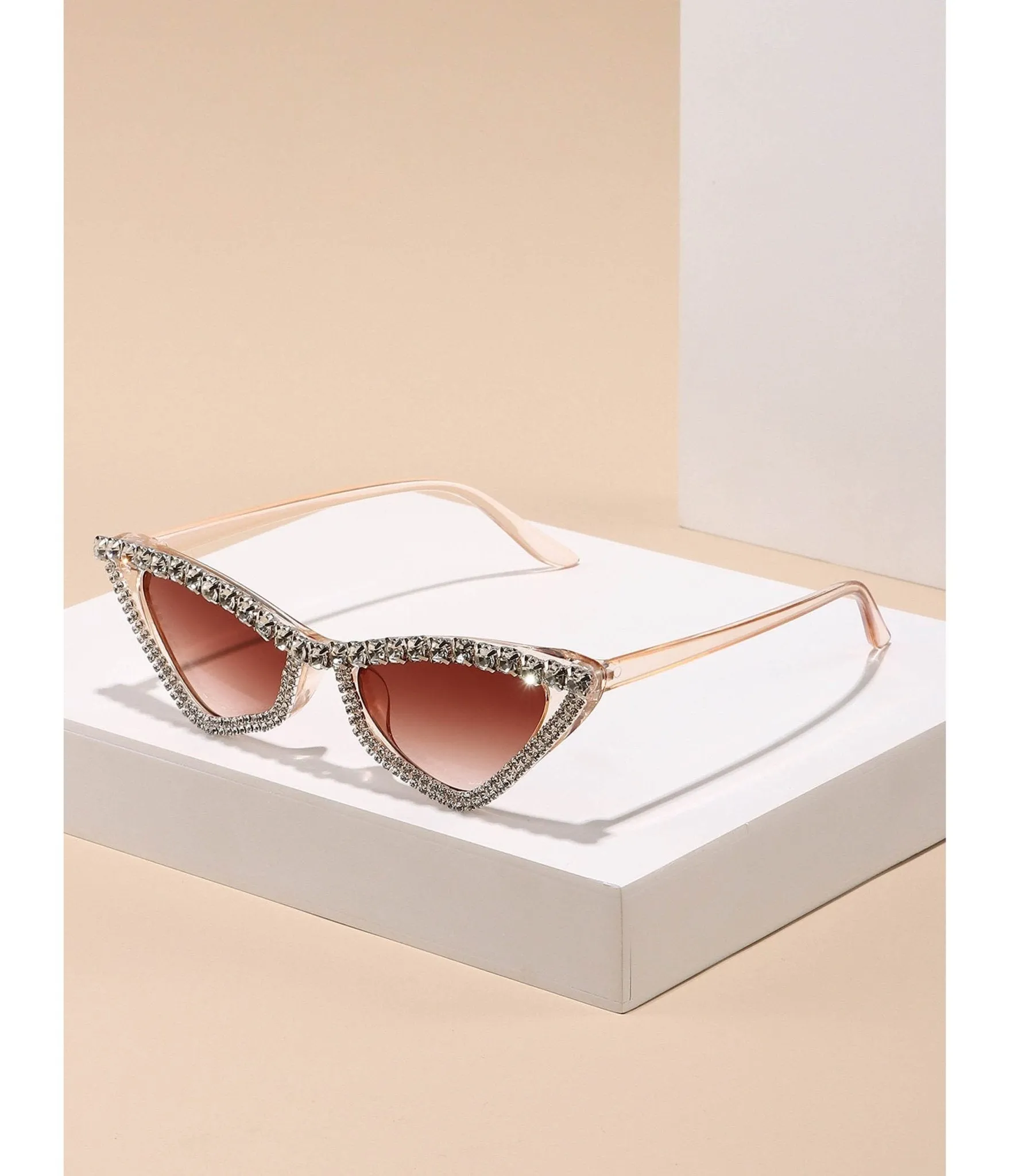 Unique Vintage Rhinestone Cat Eye Sunglasses sold by Unique Vintage product image thumbnail 2
