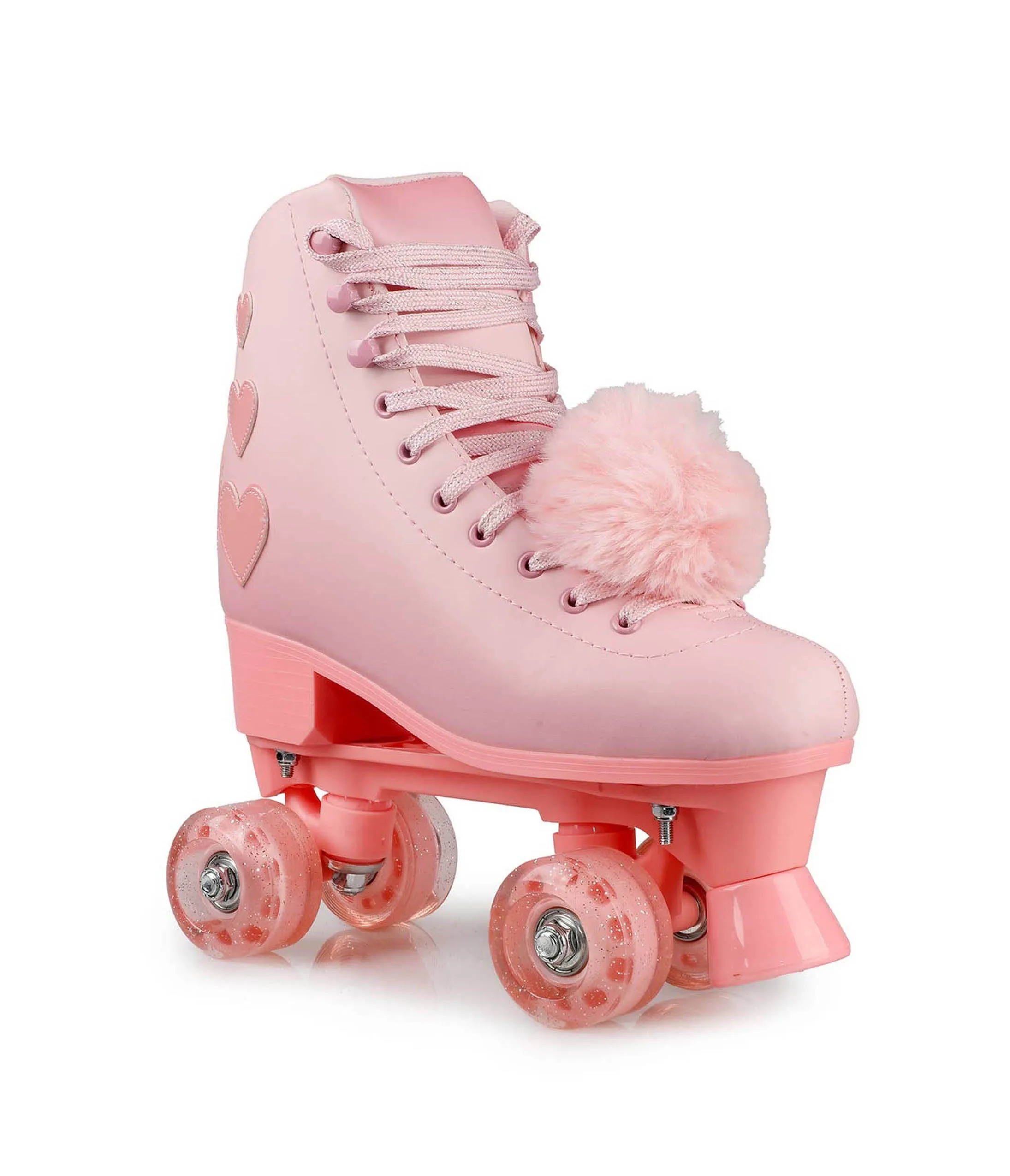 Pink Heart Roller Skates sold by Unique Vintage product image thumbnail 2