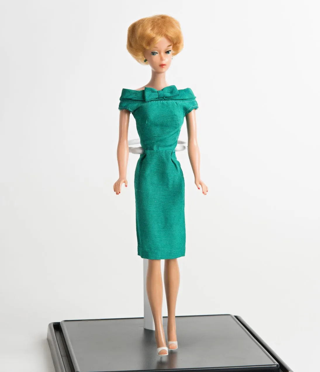 Barbie x Unique Vintage Plus Size 1960s Style Green Sheath Dress sold by Unique Vintage product image thumbnail 5