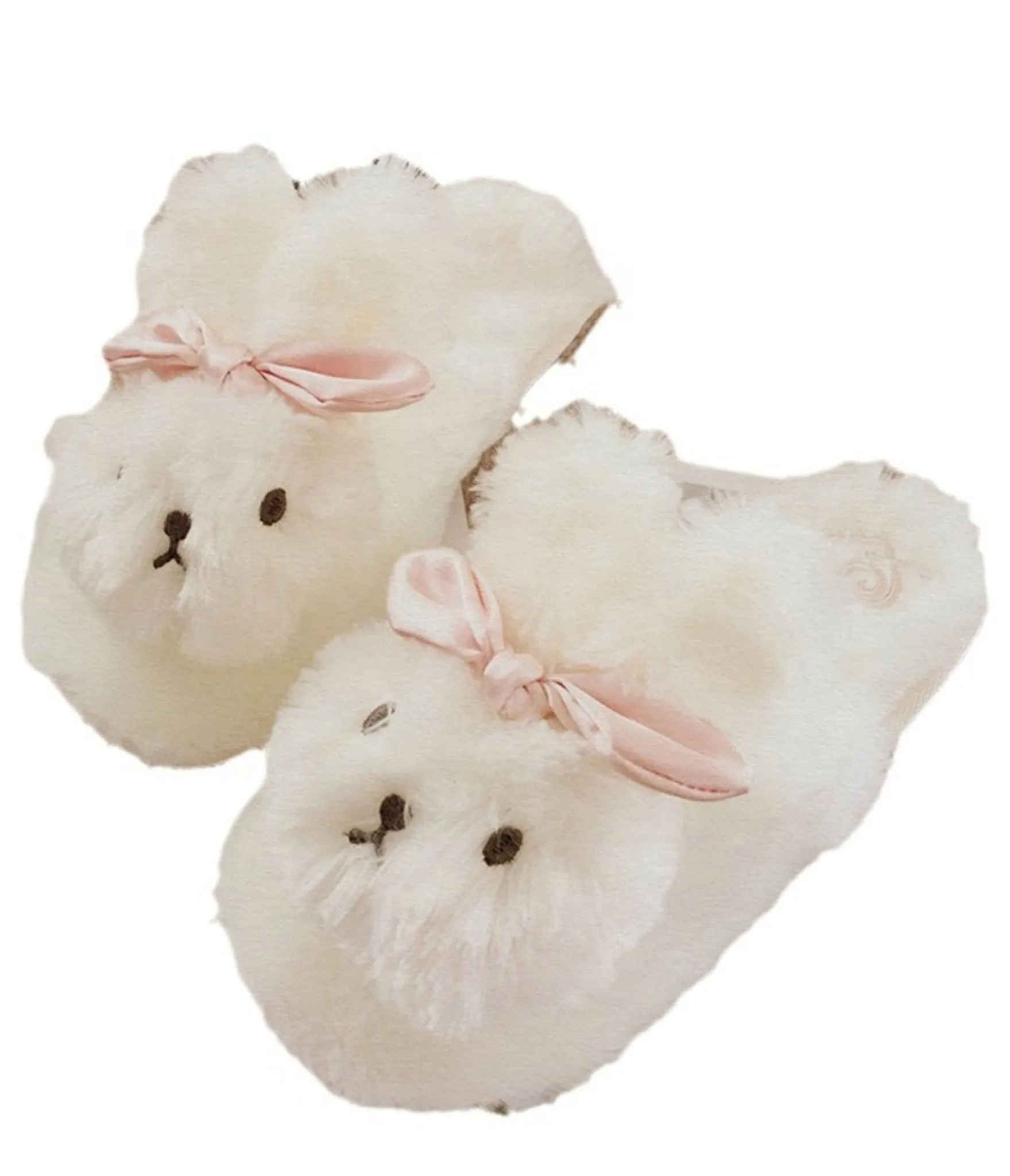 White Rabbit Cotton Slippers sold by Unique Vintage product image thumbnail 4