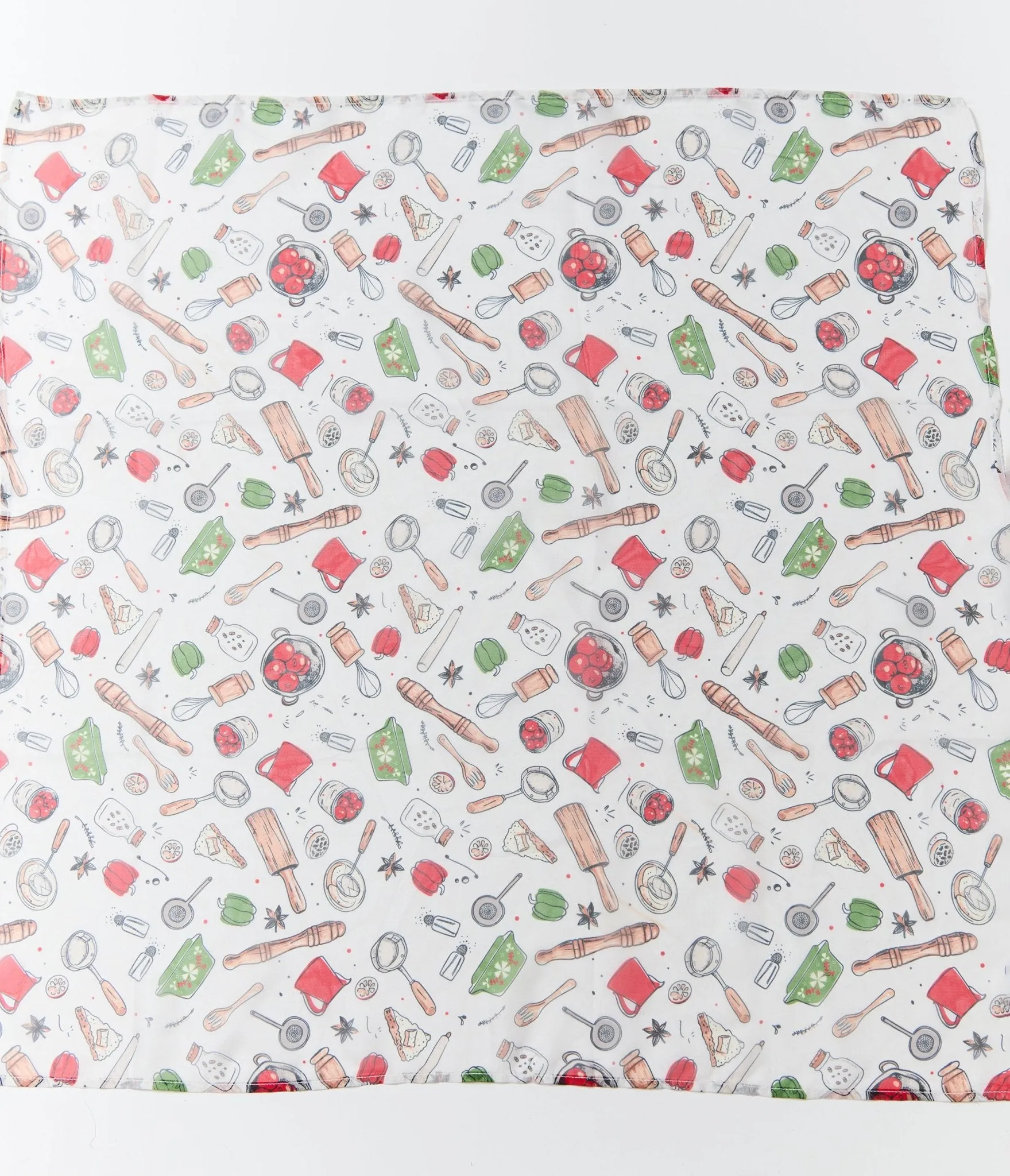 Unique Vintage Retro Kitchen Print Hair Scarf sold by Unique Vintage product image thumbnail 2