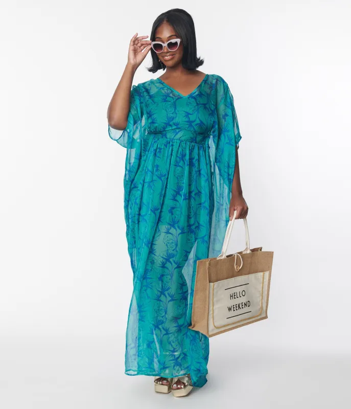The Golden Girls x Unique Vintage All Over Print Burton Caftan sold by Unique Vintage