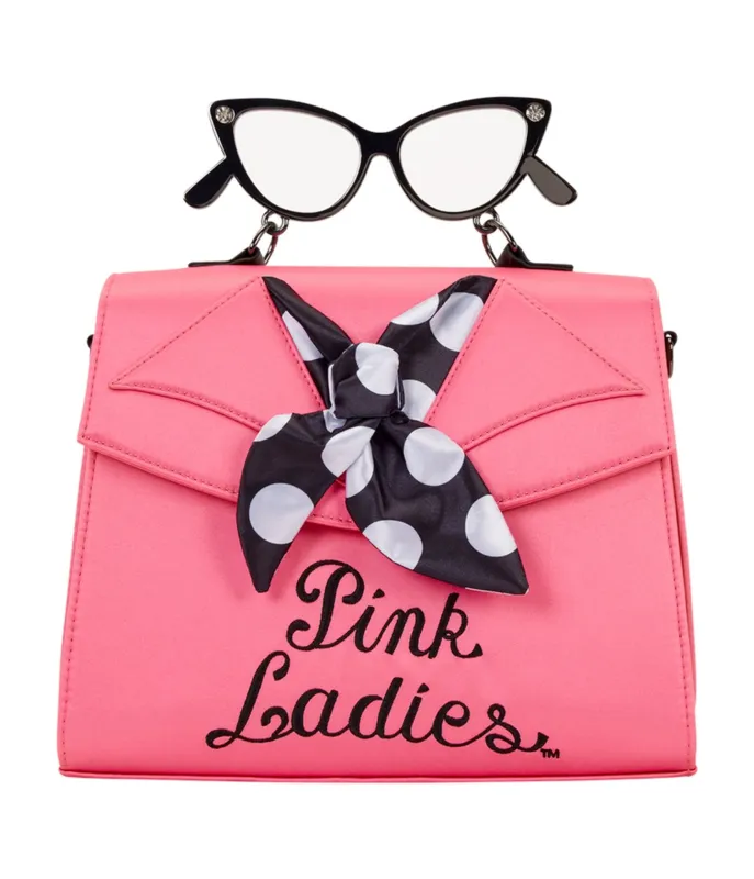 Loungefly Grease Pink Ladies Crossbody Bag made by Loungefly