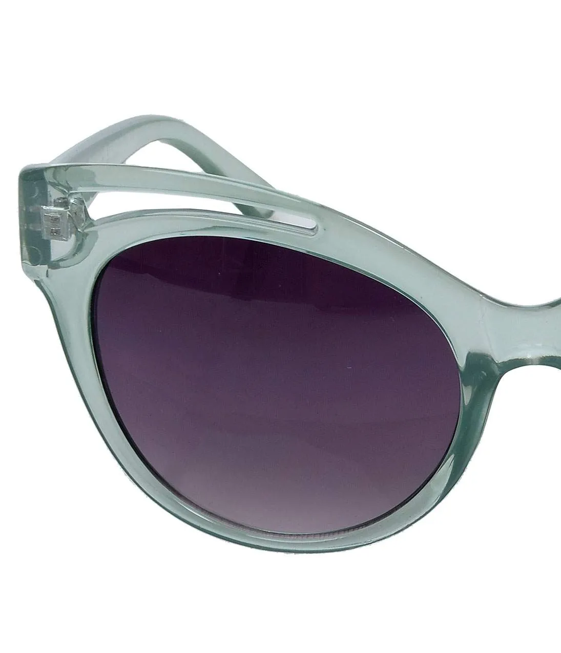 Teal Crystal Flamingo Cat Eye Sunglasses sold by Unique Vintage product image thumbnail 2