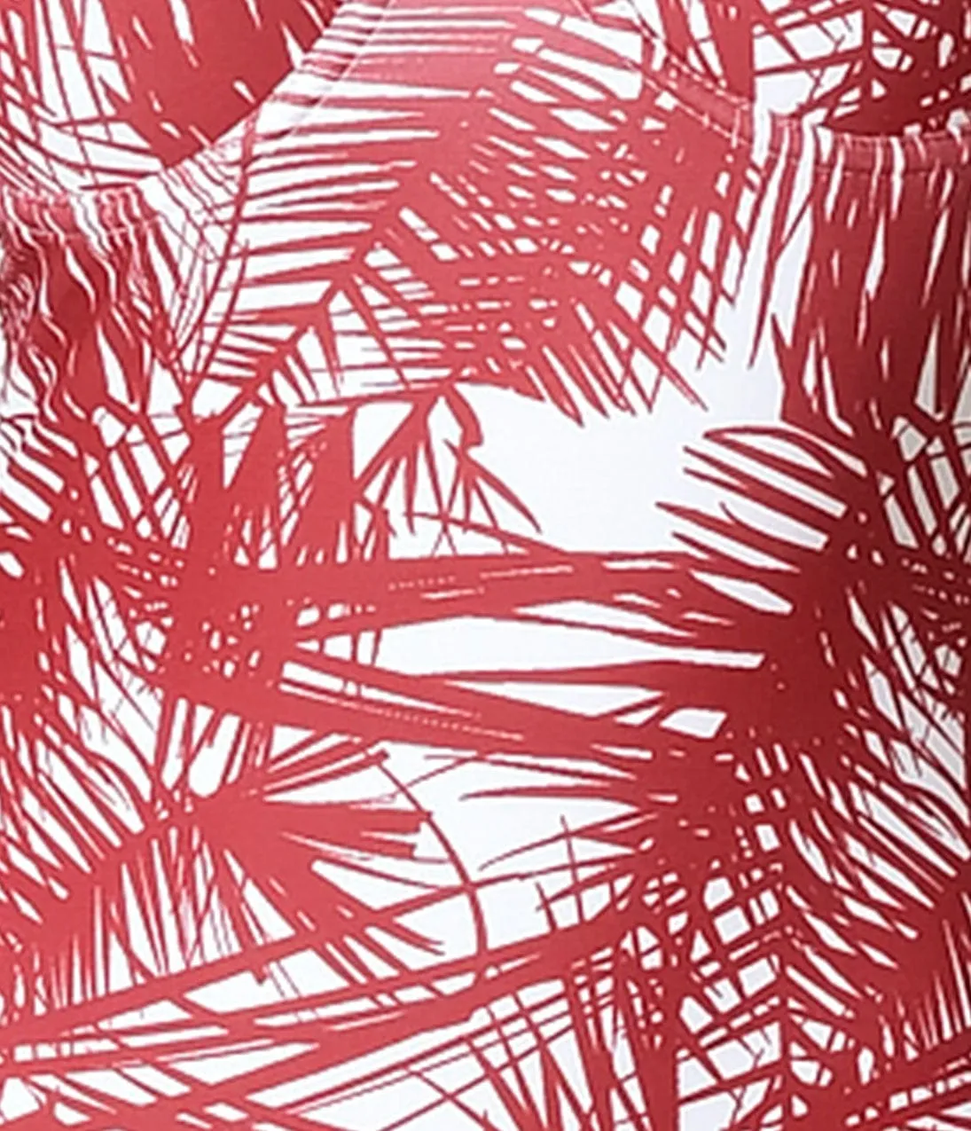 Kingdom & State Retro Style Burgundy Sketch Palm Print One Piece Swimsuit sold by Unique Vintage product image thumbnail 4