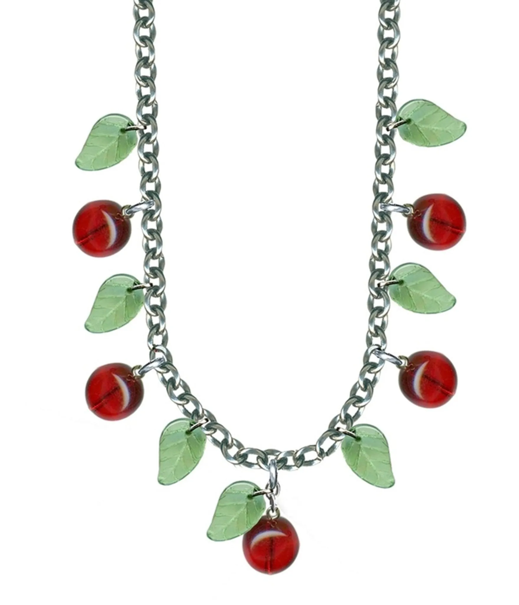 Retrolite Cherry Necklace sold by Unique Vintage product image thumbnail 3