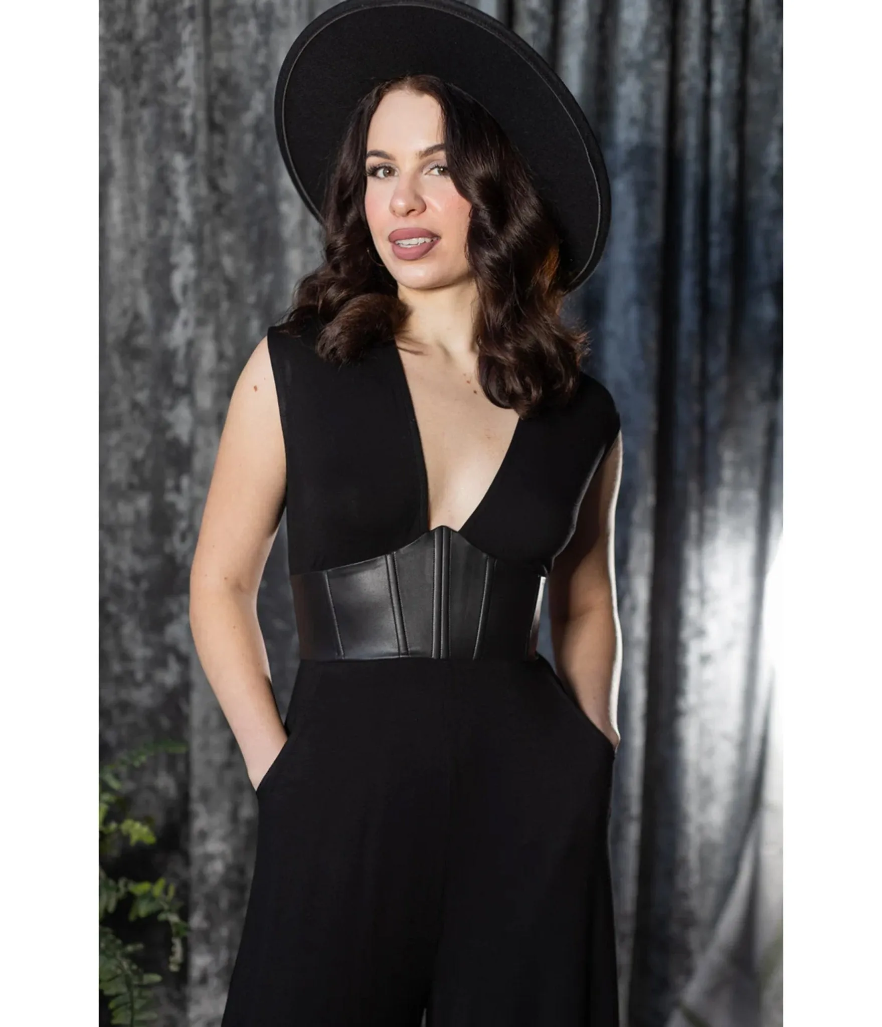 Witchwood Bags Black Ever Haunting Jumpsuit sold by Unique Vintage product image thumbnail 4