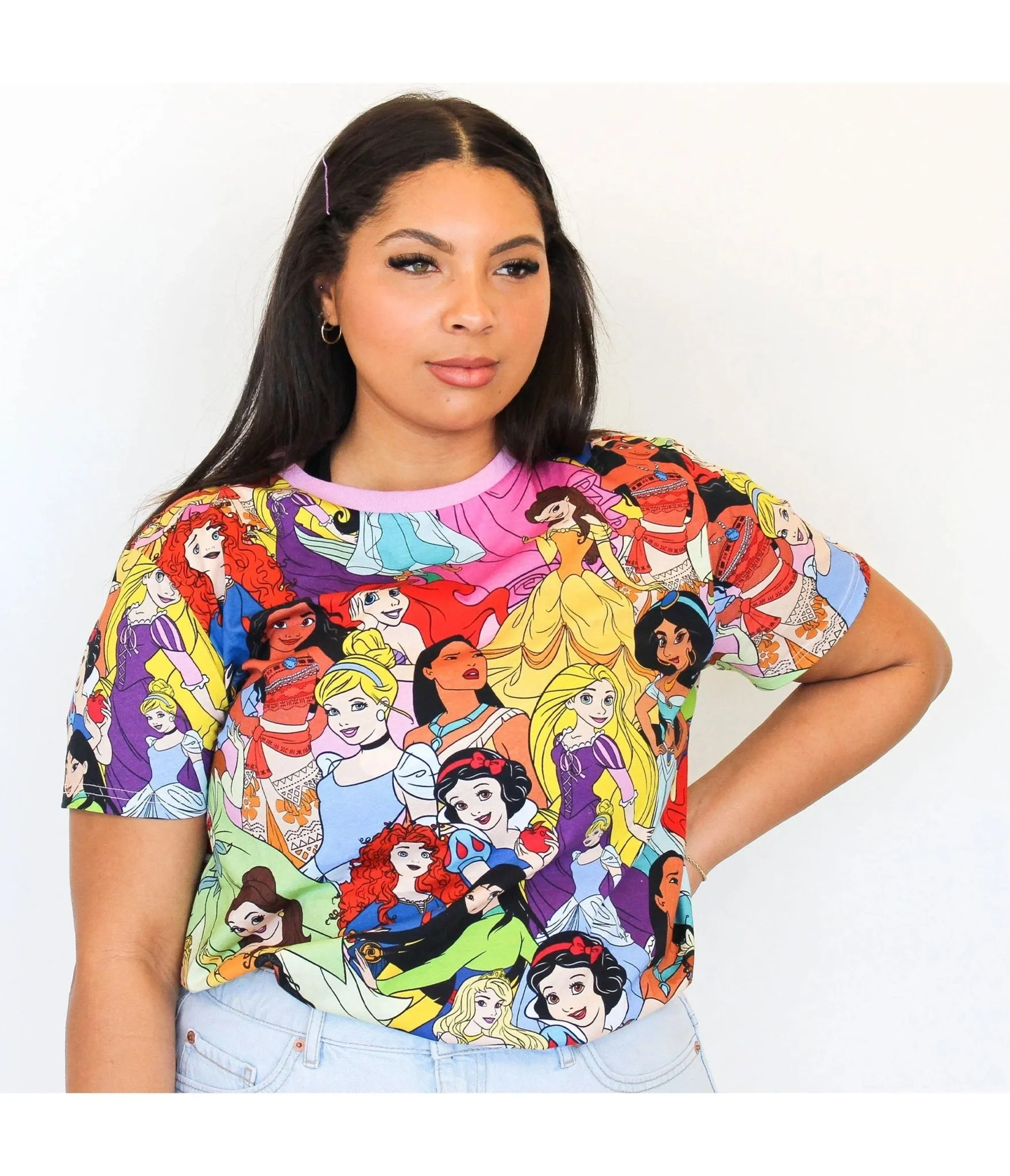 Cakeworthy Disney Princess Unisex Tee sold by Unique Vintage product image thumbnail 3