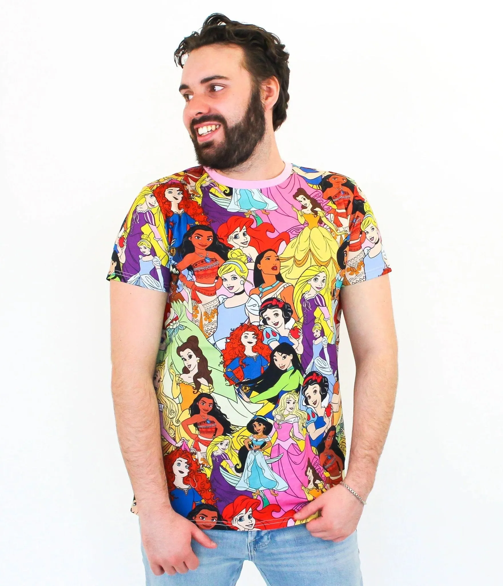 Cakeworthy Disney Princess Unisex Tee sold by Unique Vintage product image thumbnail 5