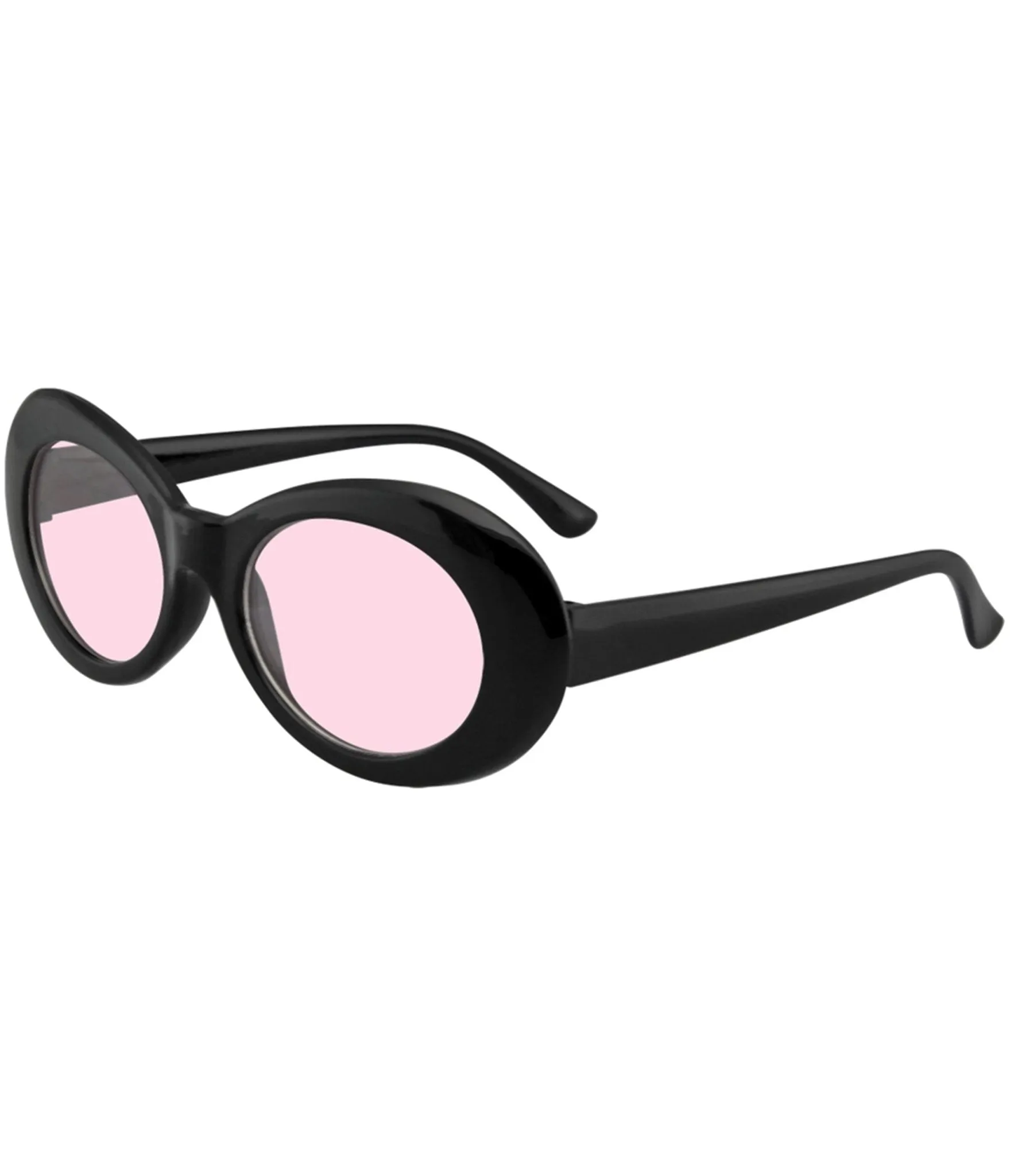 Pink Retro Oval Sunglasses sold by Unique Vintage product image thumbnail 3