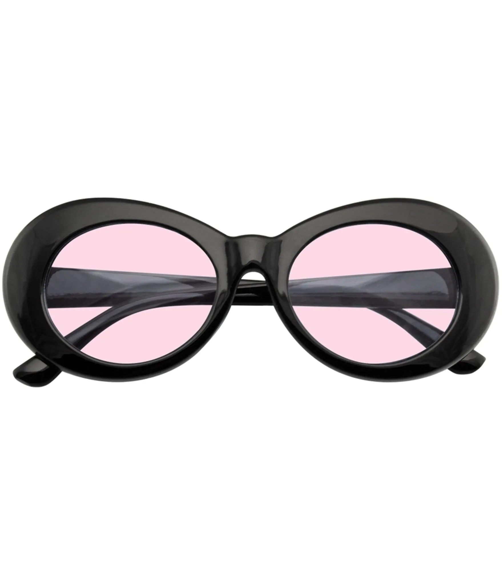 Pink Retro Oval Sunglasses sold by Unique Vintage