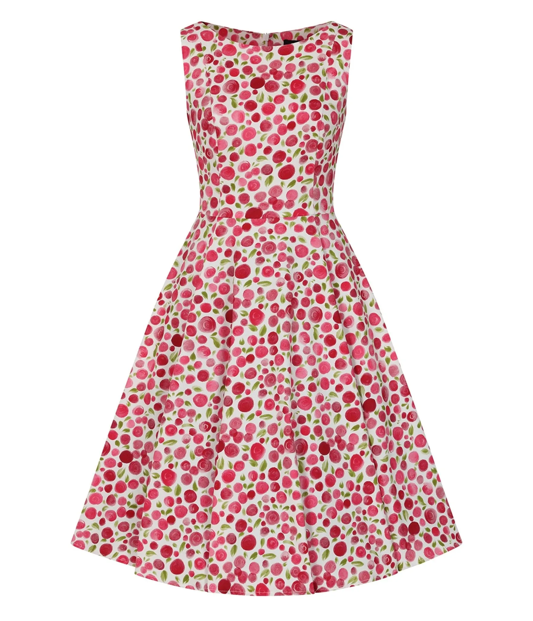 Rosy Petal Swing Dress sold by Unique Vintage product image thumbnail 4
