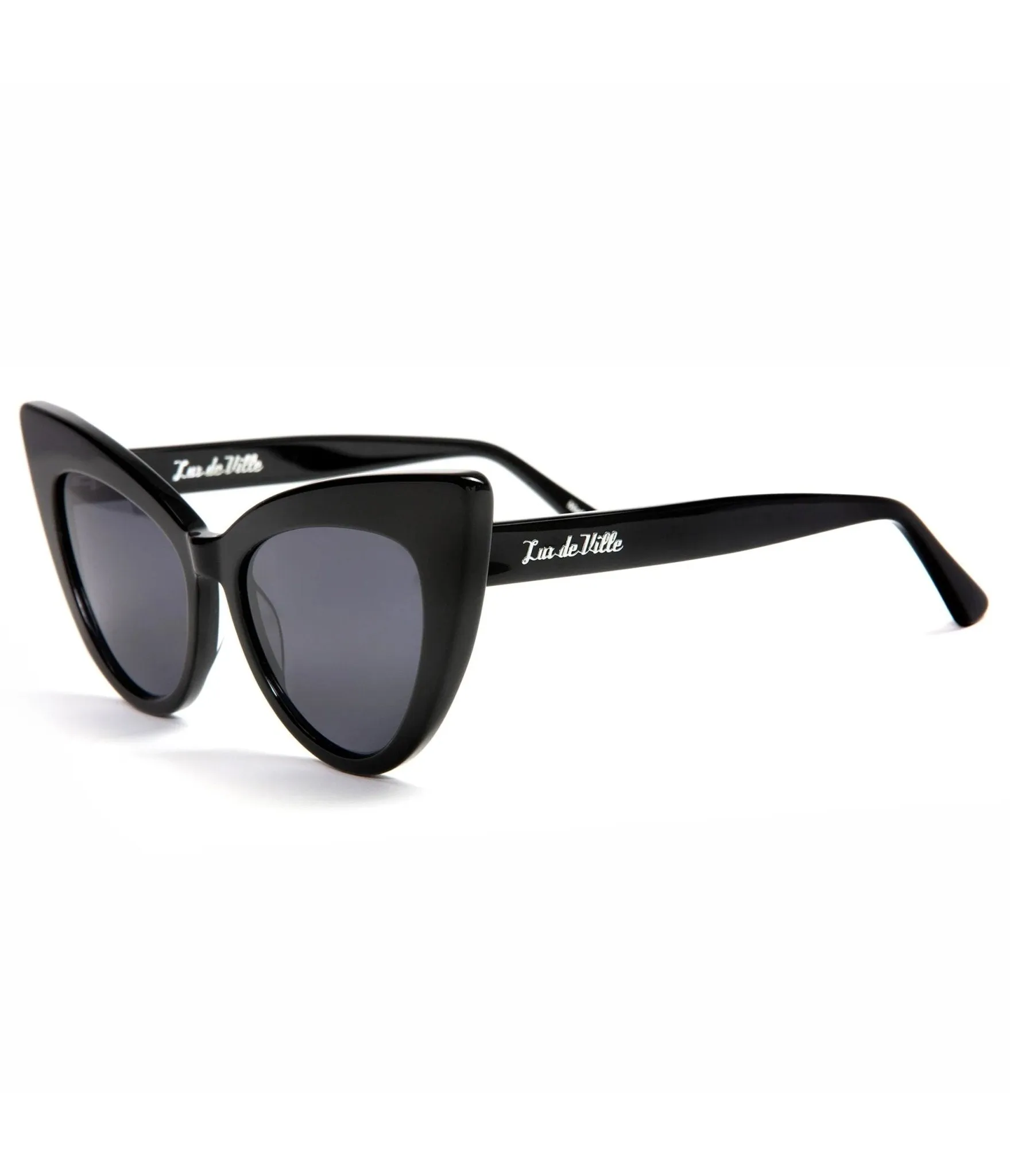 Lux De Ville Black Queen Bee Sunglasses sold by Unique Vintage product image thumbnail 2