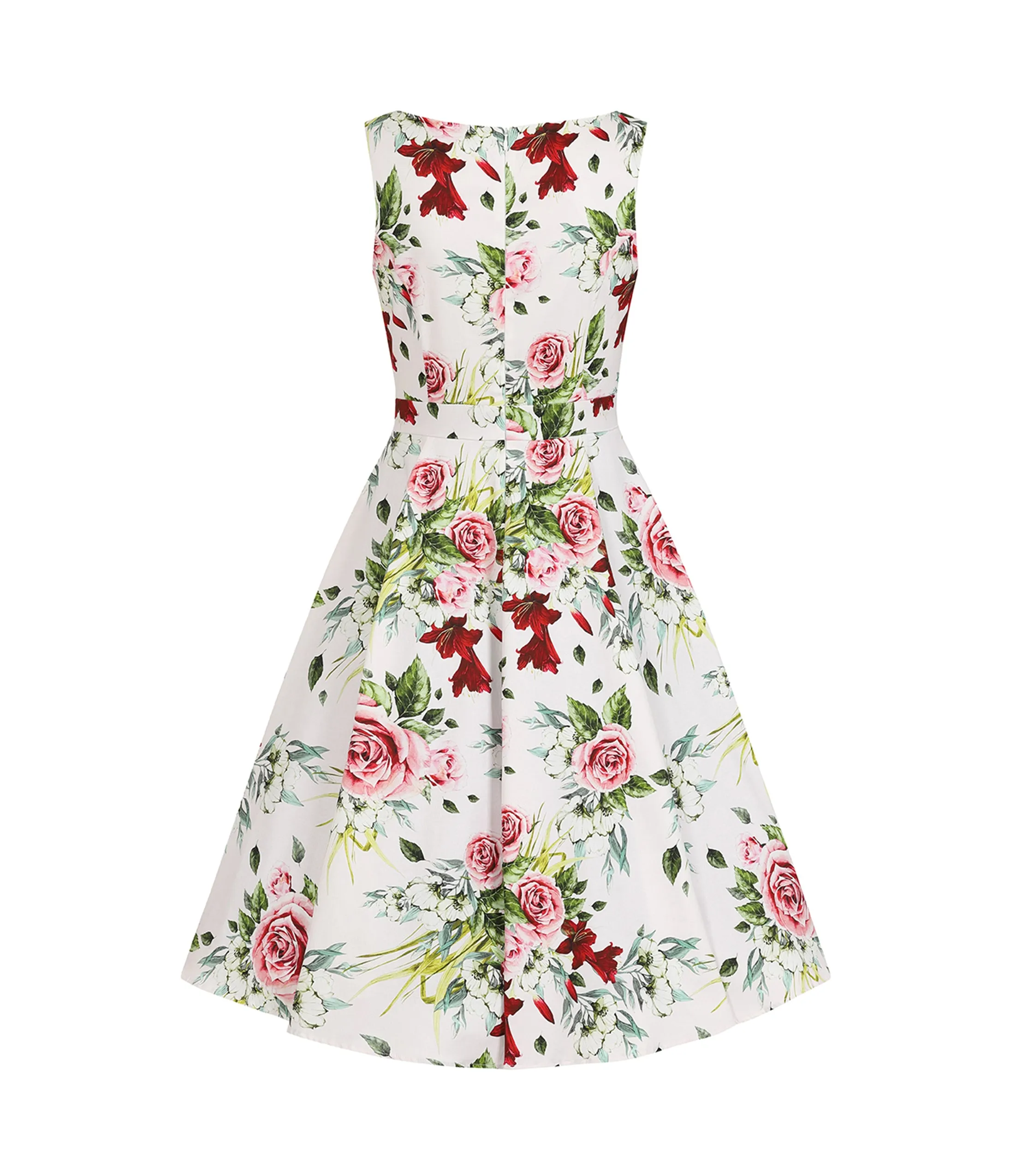 Floral Print Carole Swing Dress sold by Unique Vintage product image thumbnail 4