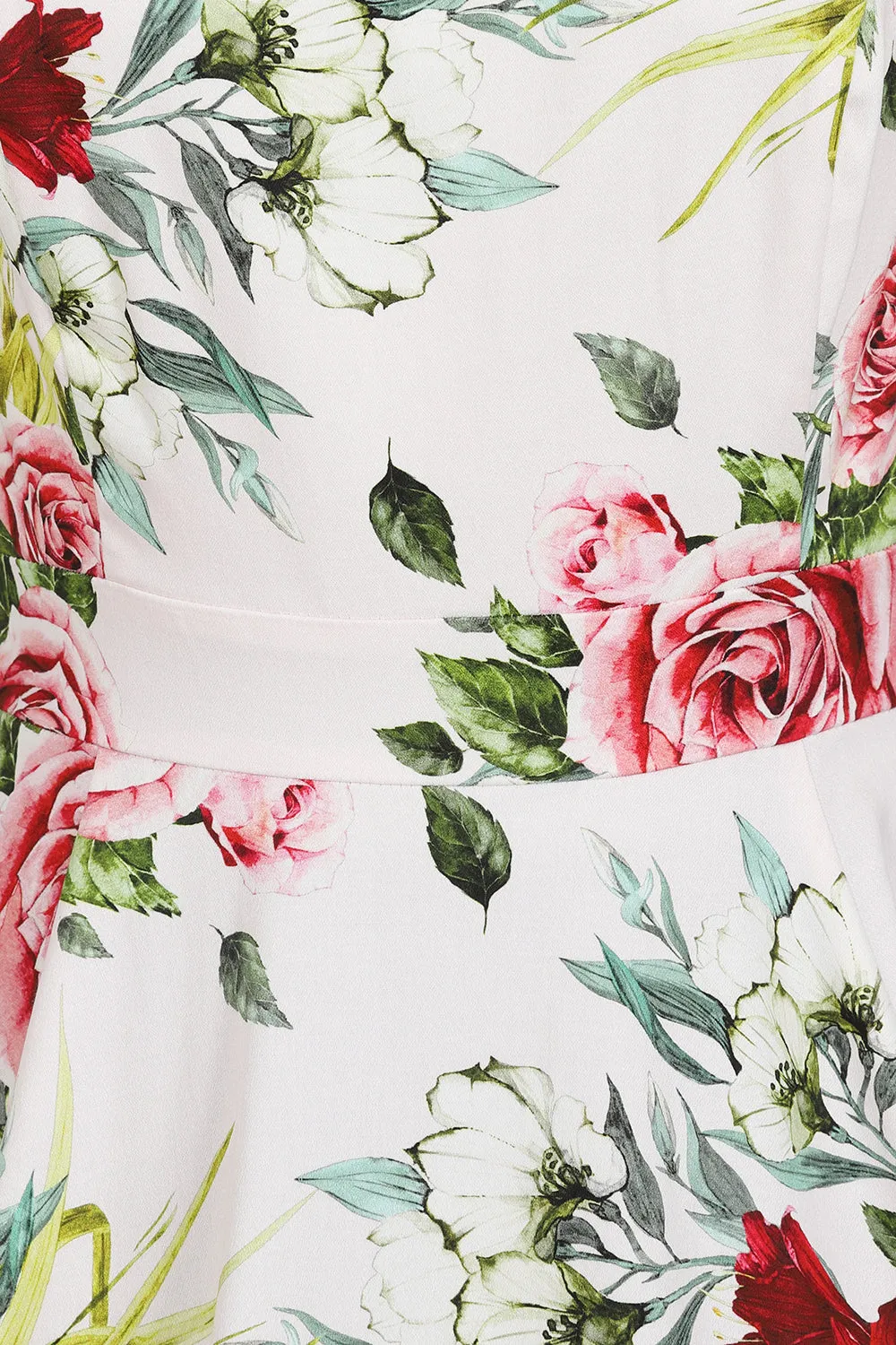 Floral Print Carole Swing Dress sold by Unique Vintage product image thumbnail 5