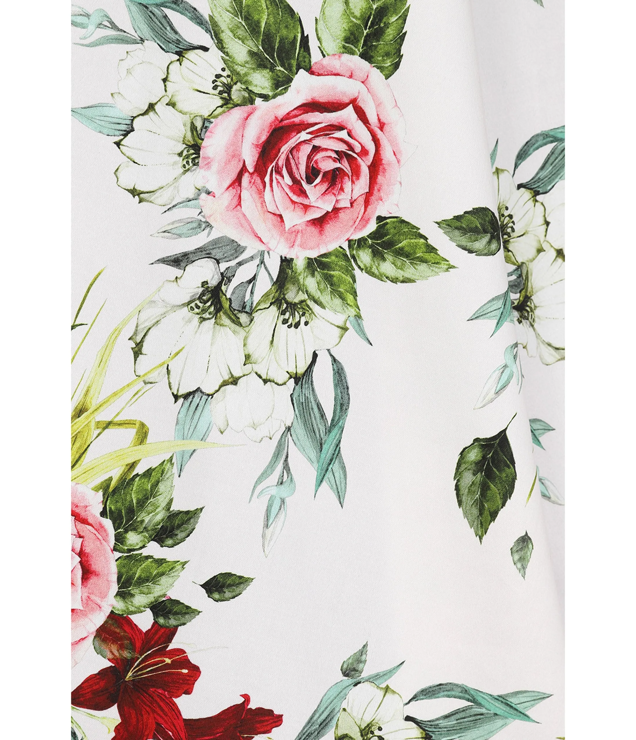 Plus Size Floral Print Carole Swing Dress sold by Unique Vintage product image thumbnail 5